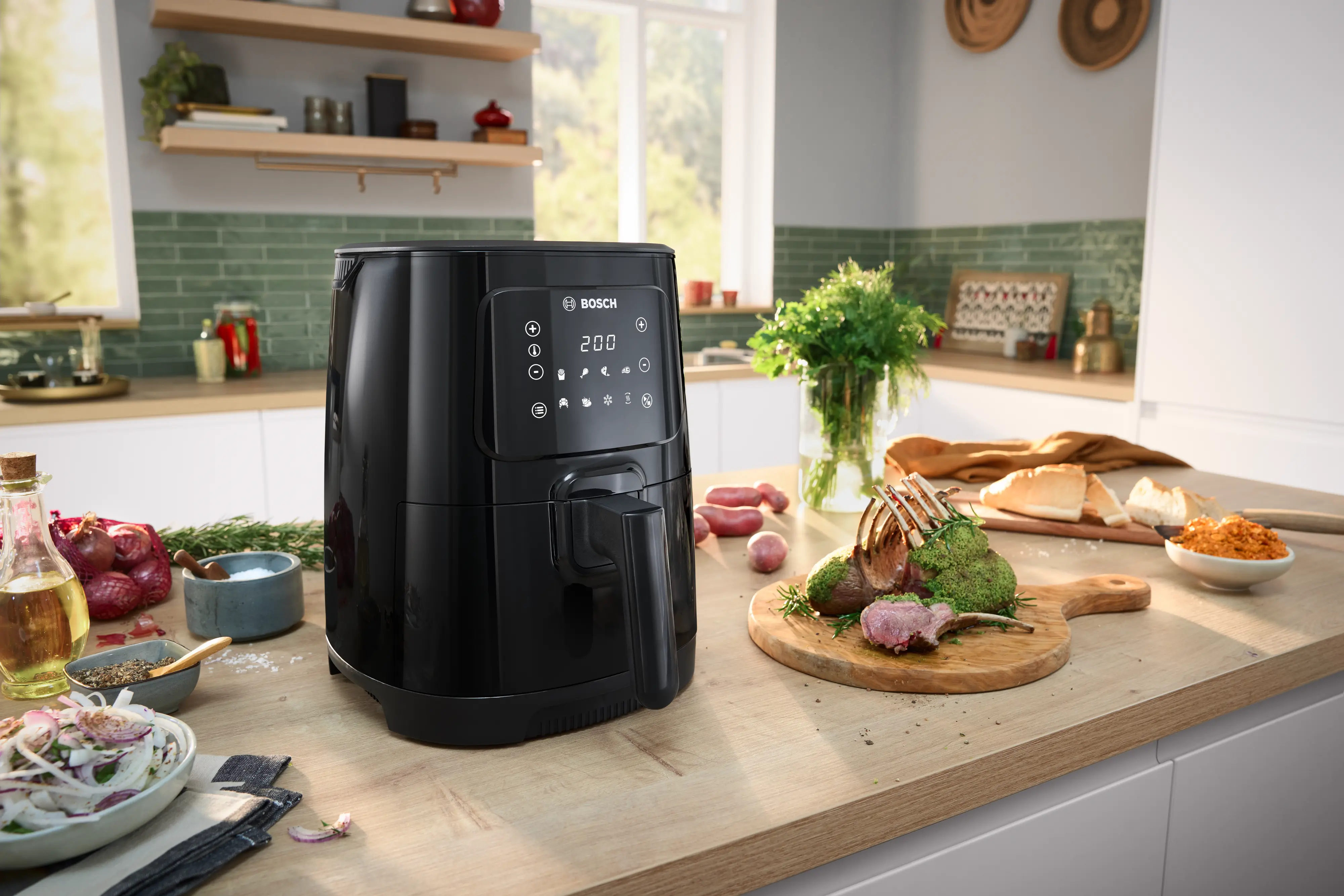 Serie 2 Sıcak Hava Fritözü Siyah - Gorsel 9