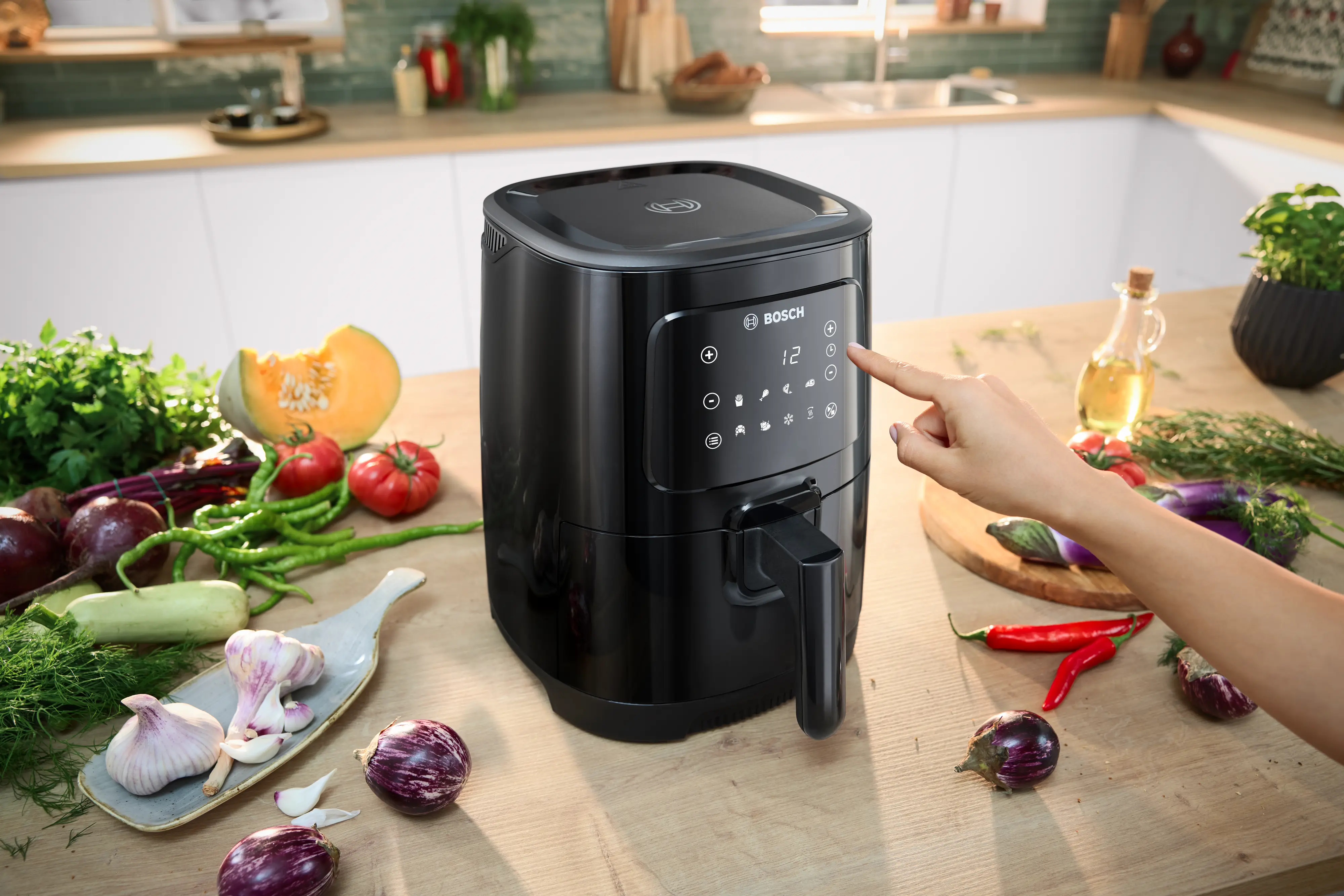 Serie 2 Sıcak Hava Fritözü Siyah - Gorsel 7