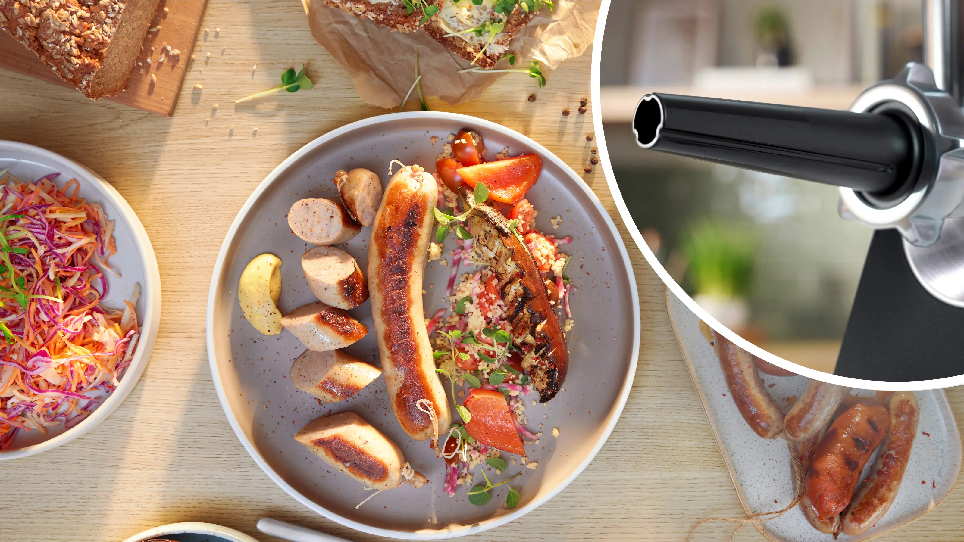 Serie 6 Gıda Kıyma Makinesi MultiPower 2100 W Siyah, Metalik gümüş - Gorsel 12