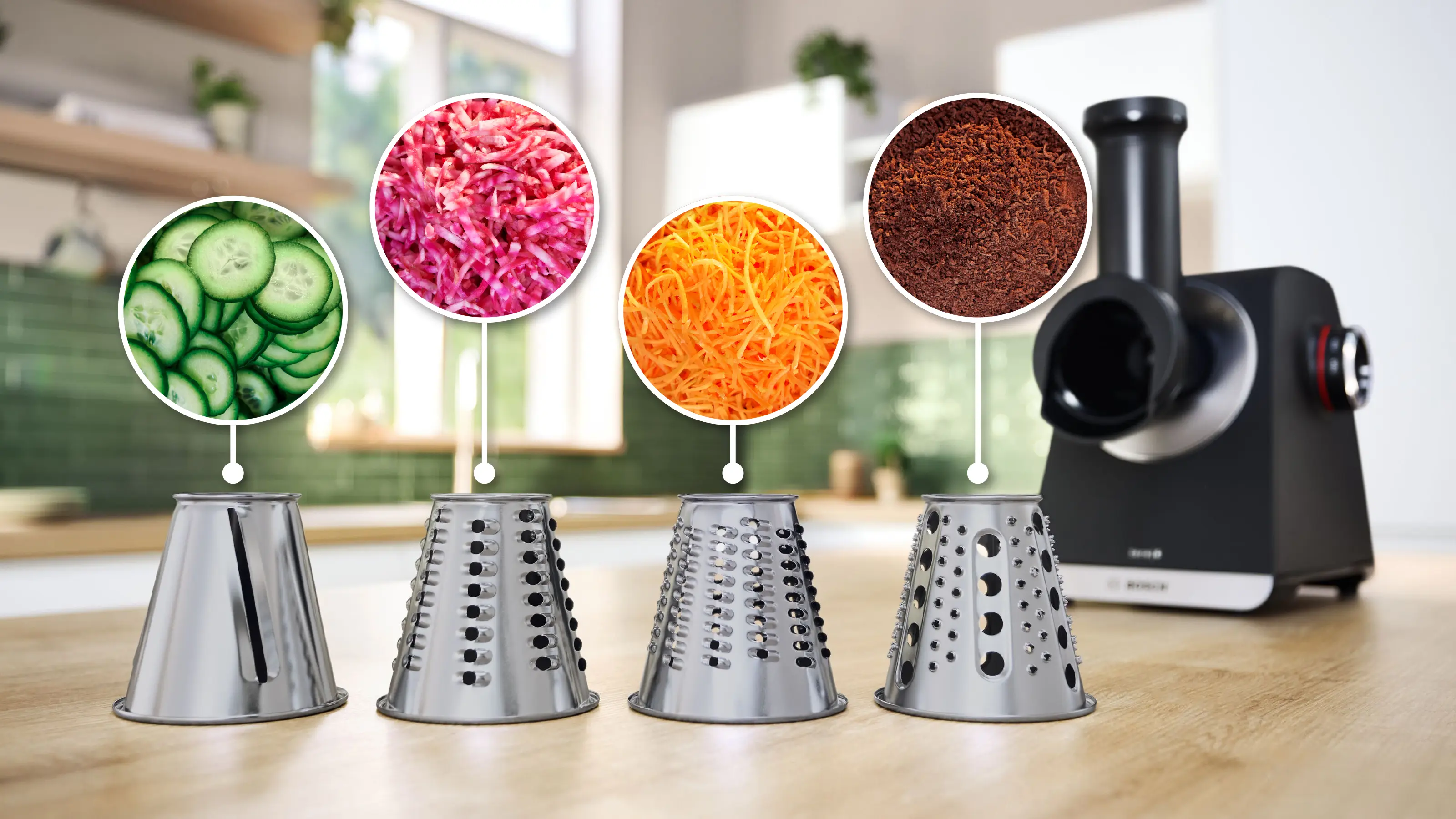 Serie 6 Gıda Kıyma Makinesi MultiPower 2100 W Siyah, Metalik gümüş - Gorsel 11