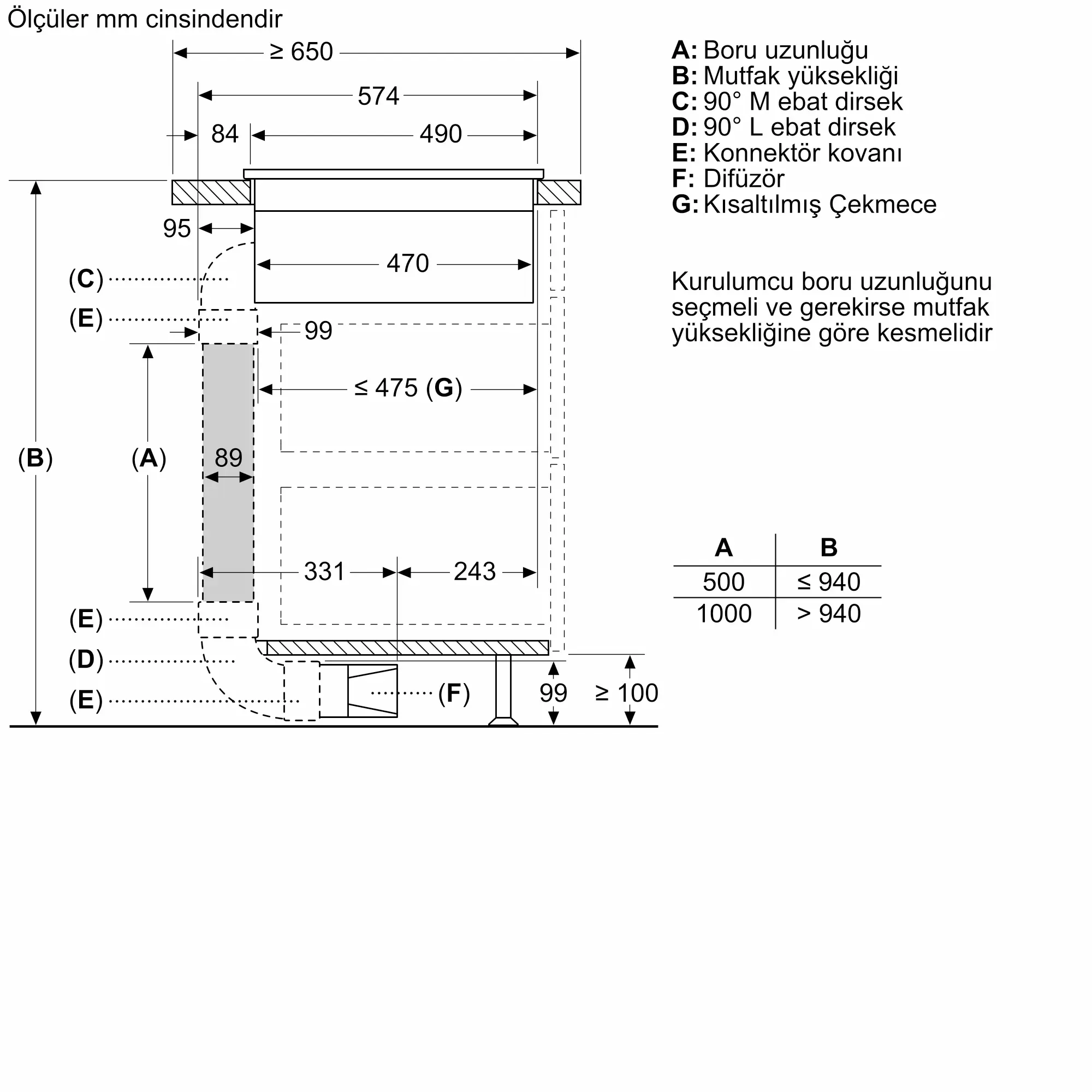 Serie 4 Davlumbaz Entegreli İndüksiyon Ocak,, 80 cm Çerçevesiz Yüzey - Gorsel 8