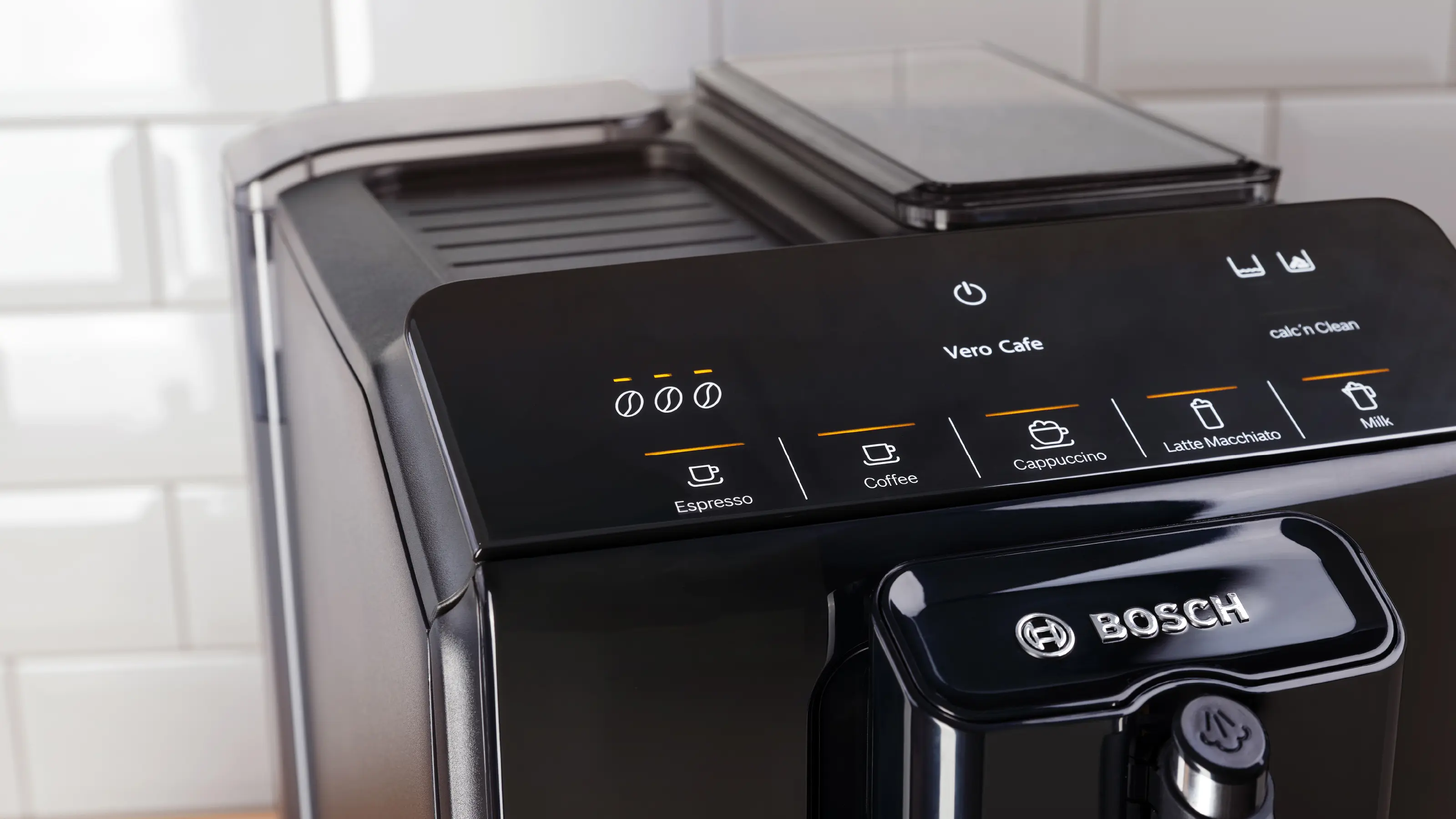 Serie 2 Tam Otomatik Kahve Makinesi VeroCafe Piyano siyah - Gorsel 2