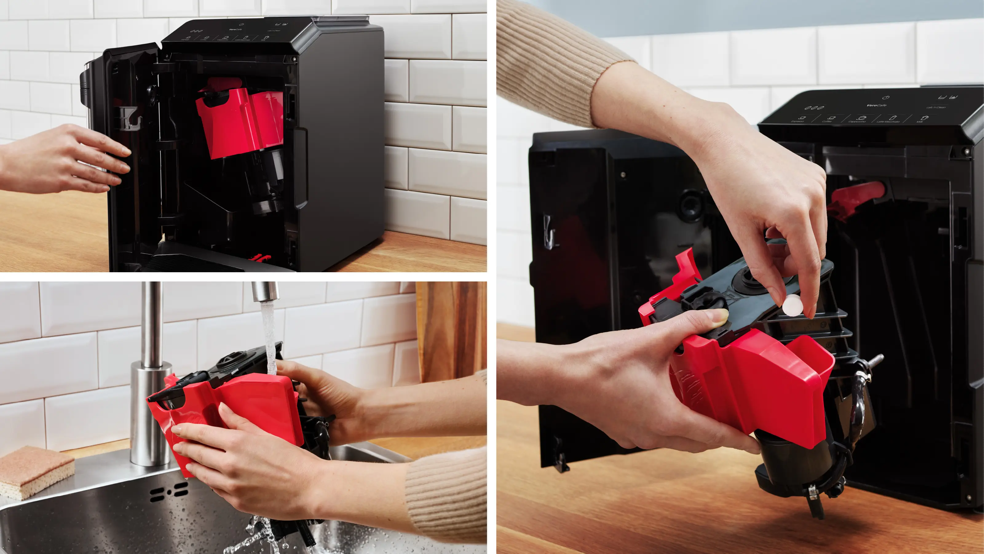 Serie 2 Tam Otomatik Kahve Makinesi VeroCafe Piyano siyah - Gorsel 6