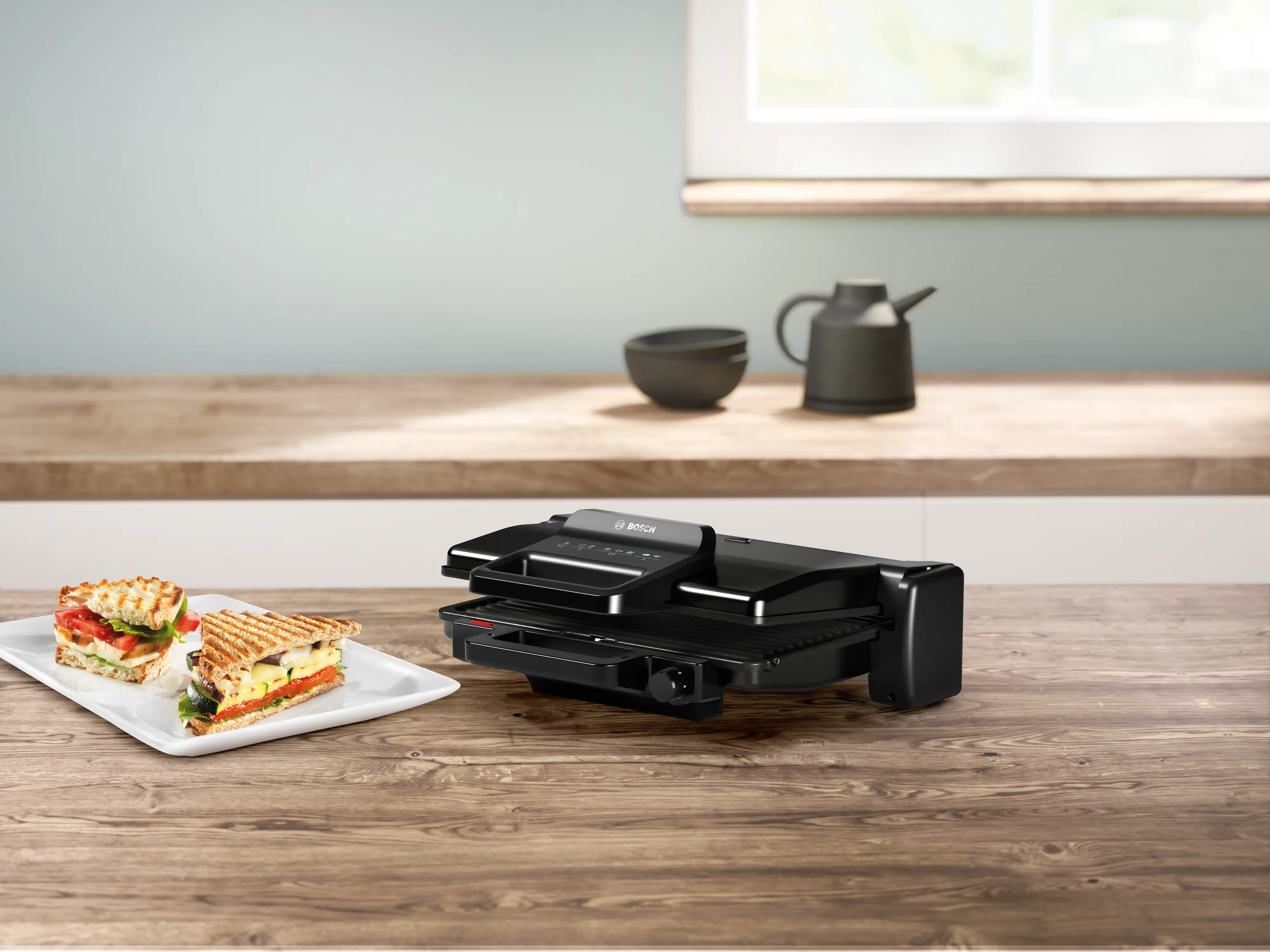 TCG3323 Tost Makinesi Siyah - Gorsel 12