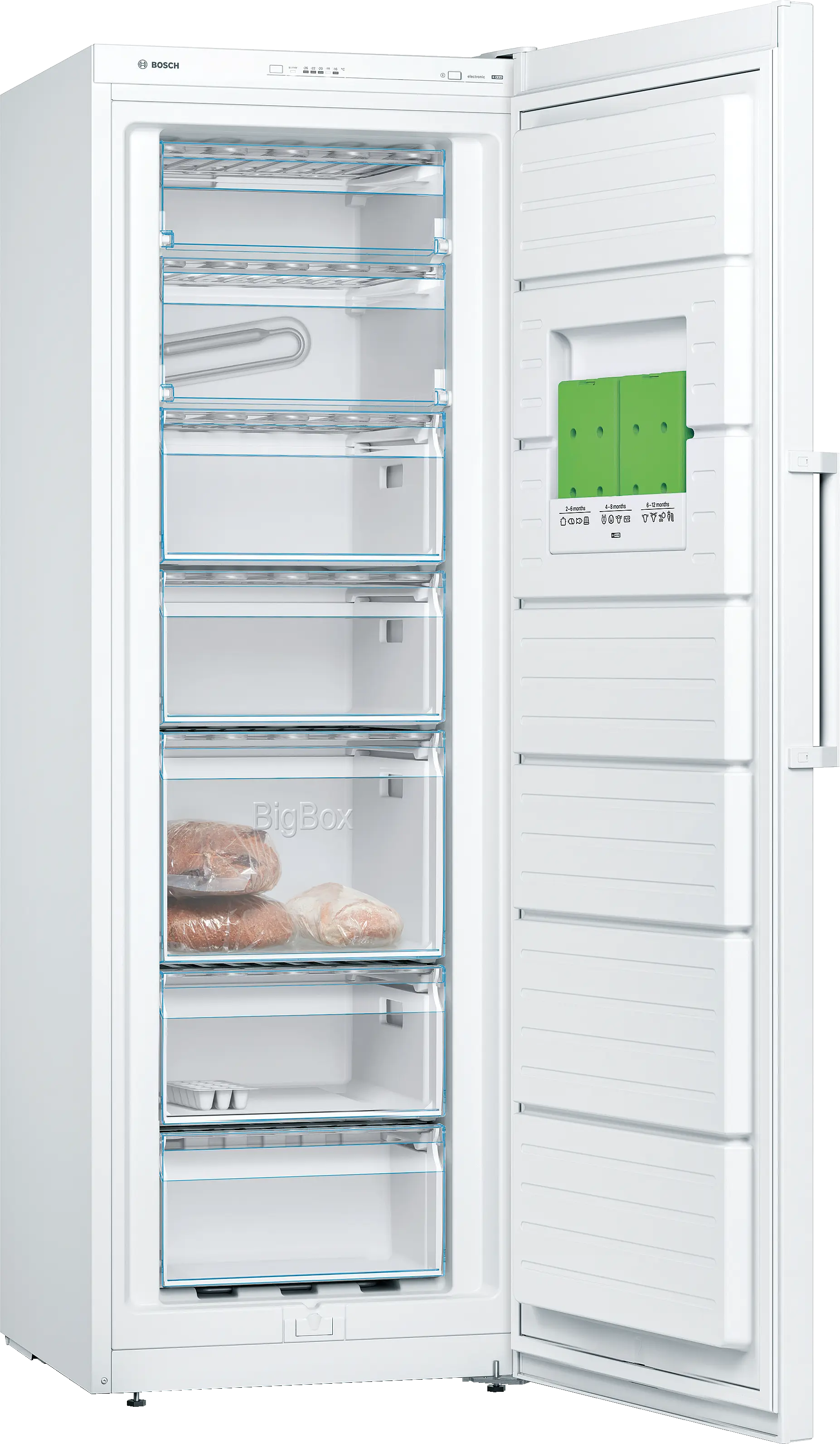 Serie 4 Solo Derin Dondurucu 176 x 60 cm Beyaz - Gorsel 1