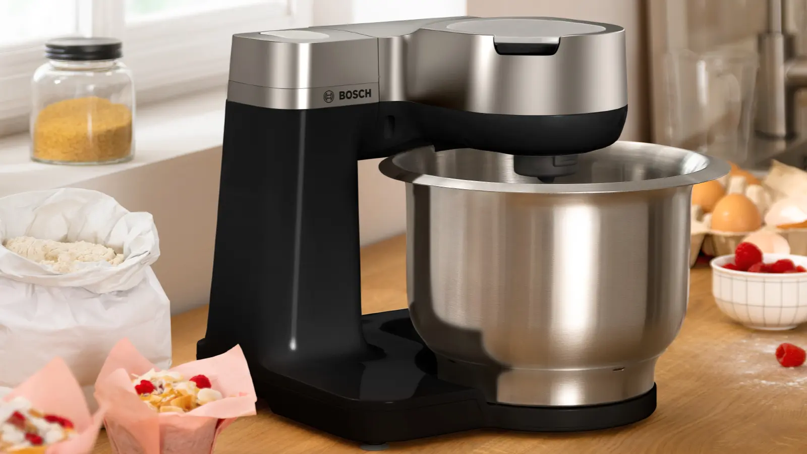 Serie 2 Mutfak Makinesi MUM 900 W Siyah, Gümüş - Gorsel 2