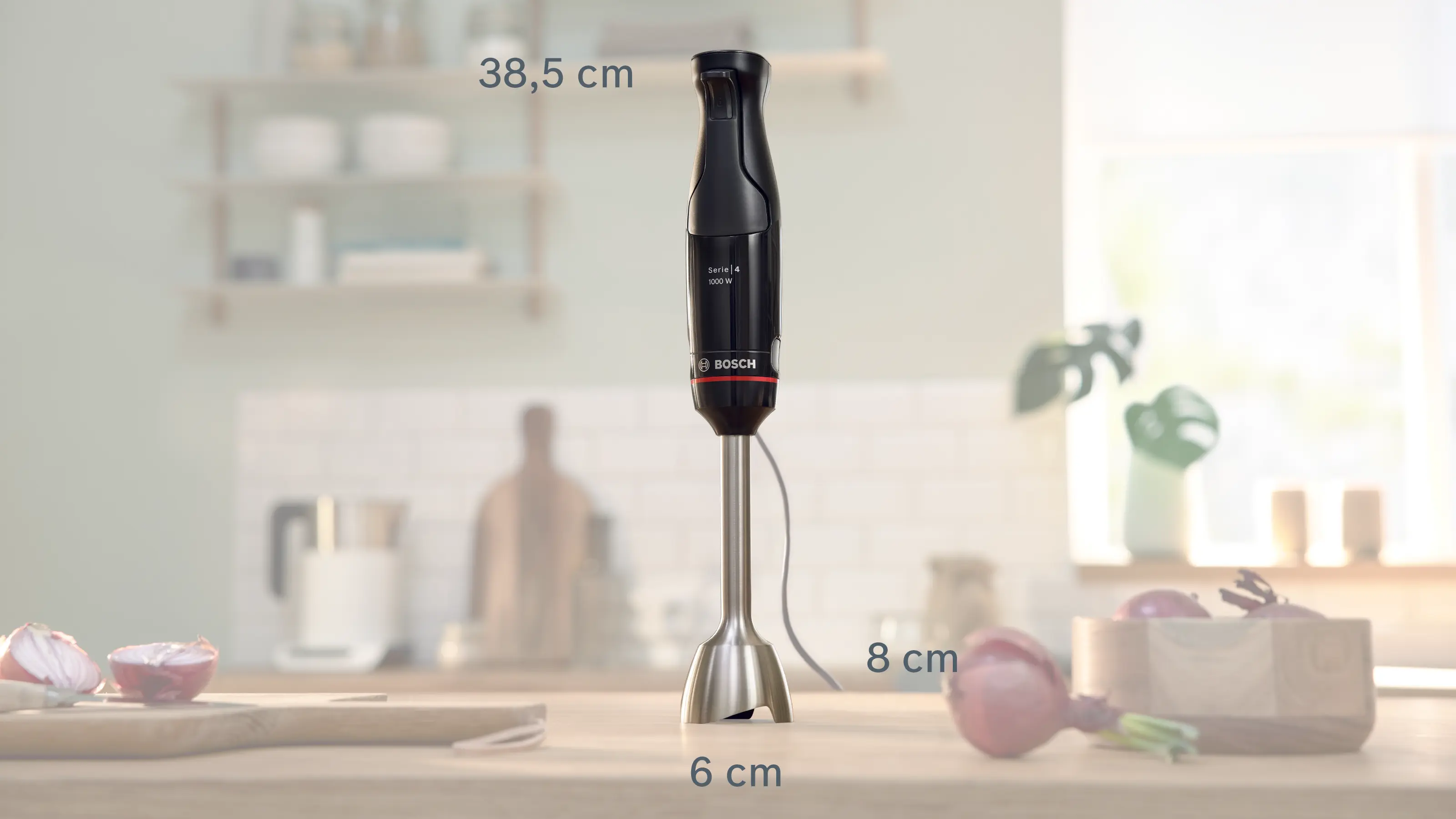 Serie 4 El Blenderı ErgoMaster 1000 W Siyah, Antrasit - Gorsel 7