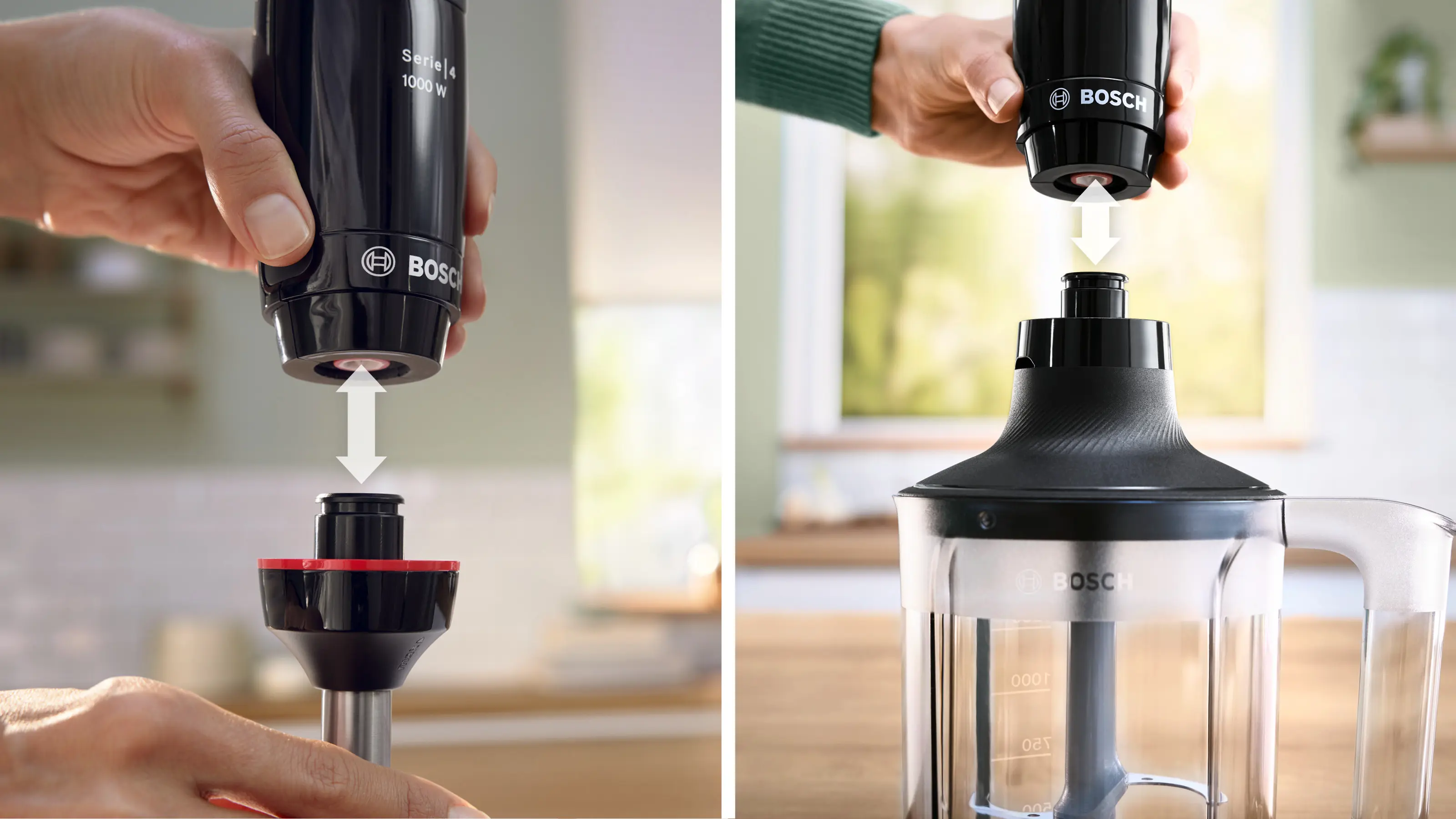 Serie 4 El Blenderı ErgoMaster 1000 W Siyah, Antrasit - Gorsel 6