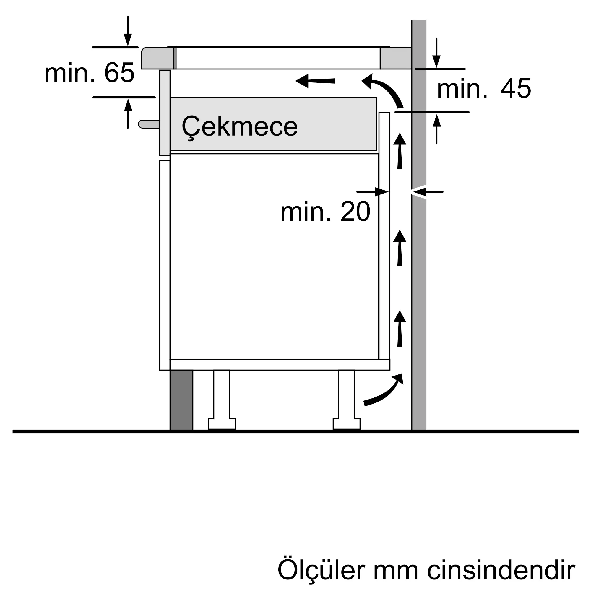 Serie 2 İndüksiyonlu Ocak 60 cm Çerçevesiz Yüzey - Gorsel 8