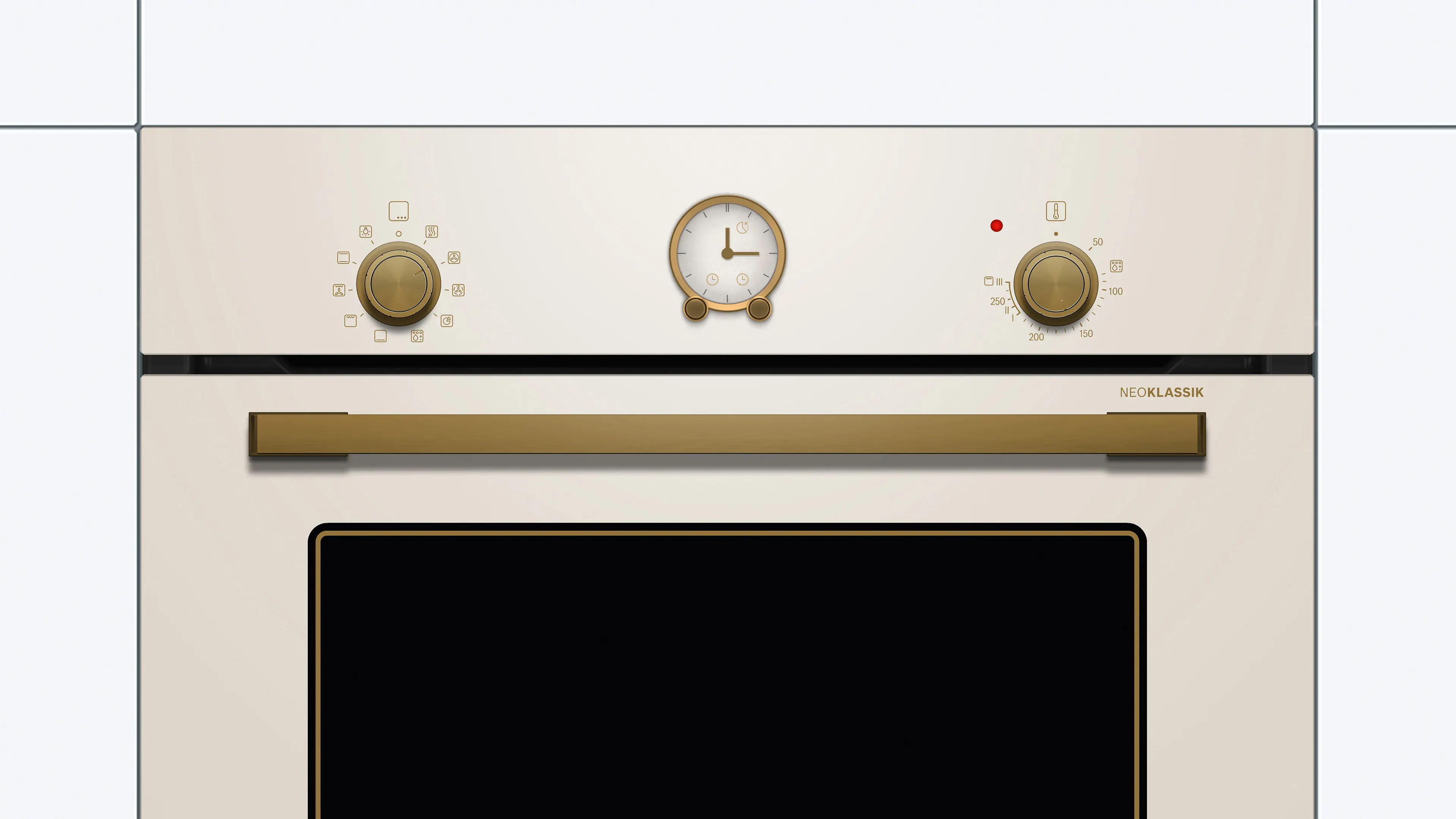 Serie 4 Ankastre Fırın 60 x 60 cm NeoKlasik, İnci beyazı - Gorsel 2