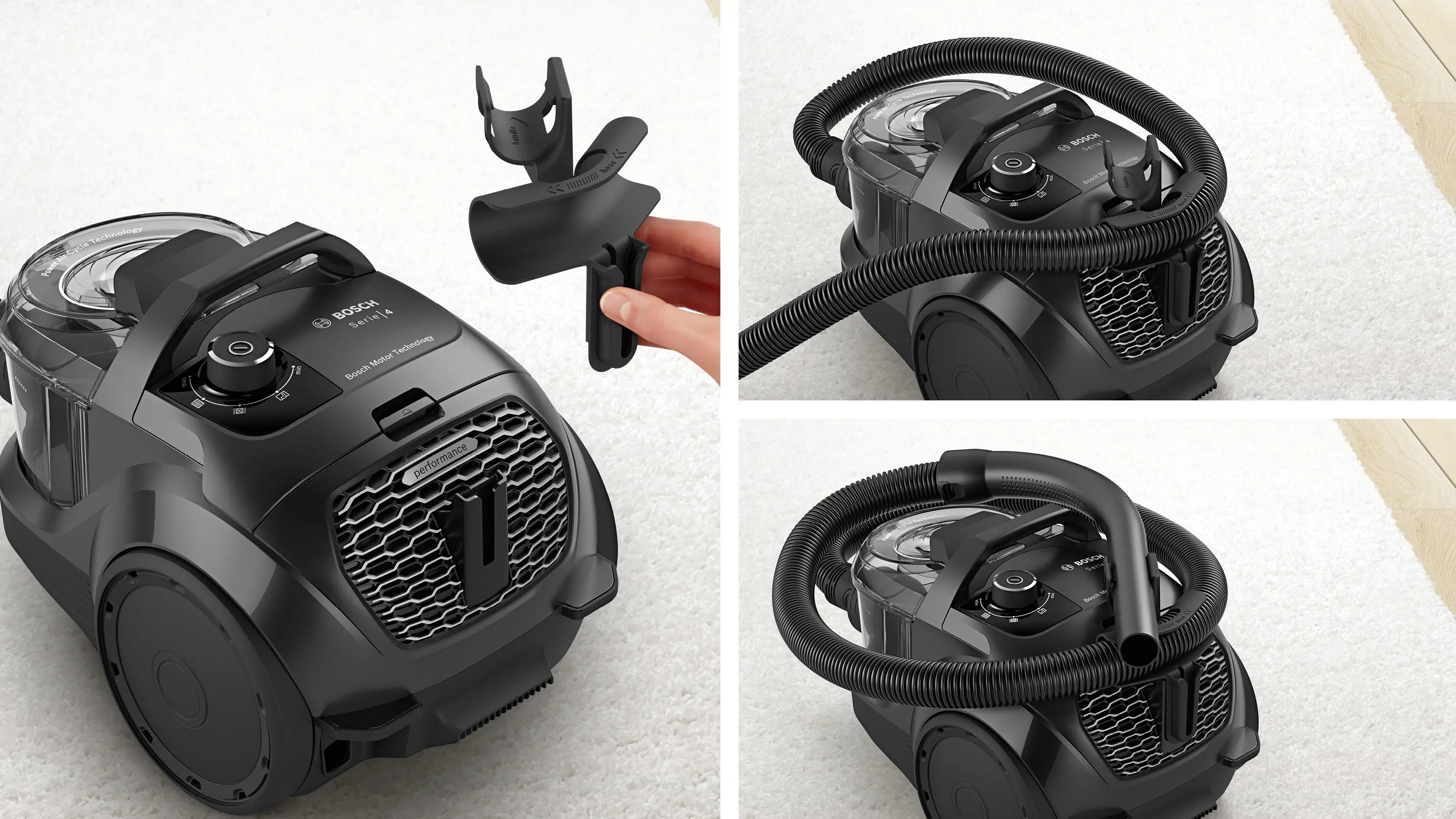 Serie 4 Toz torbasız Süpürge Siyah - Gorsel 8