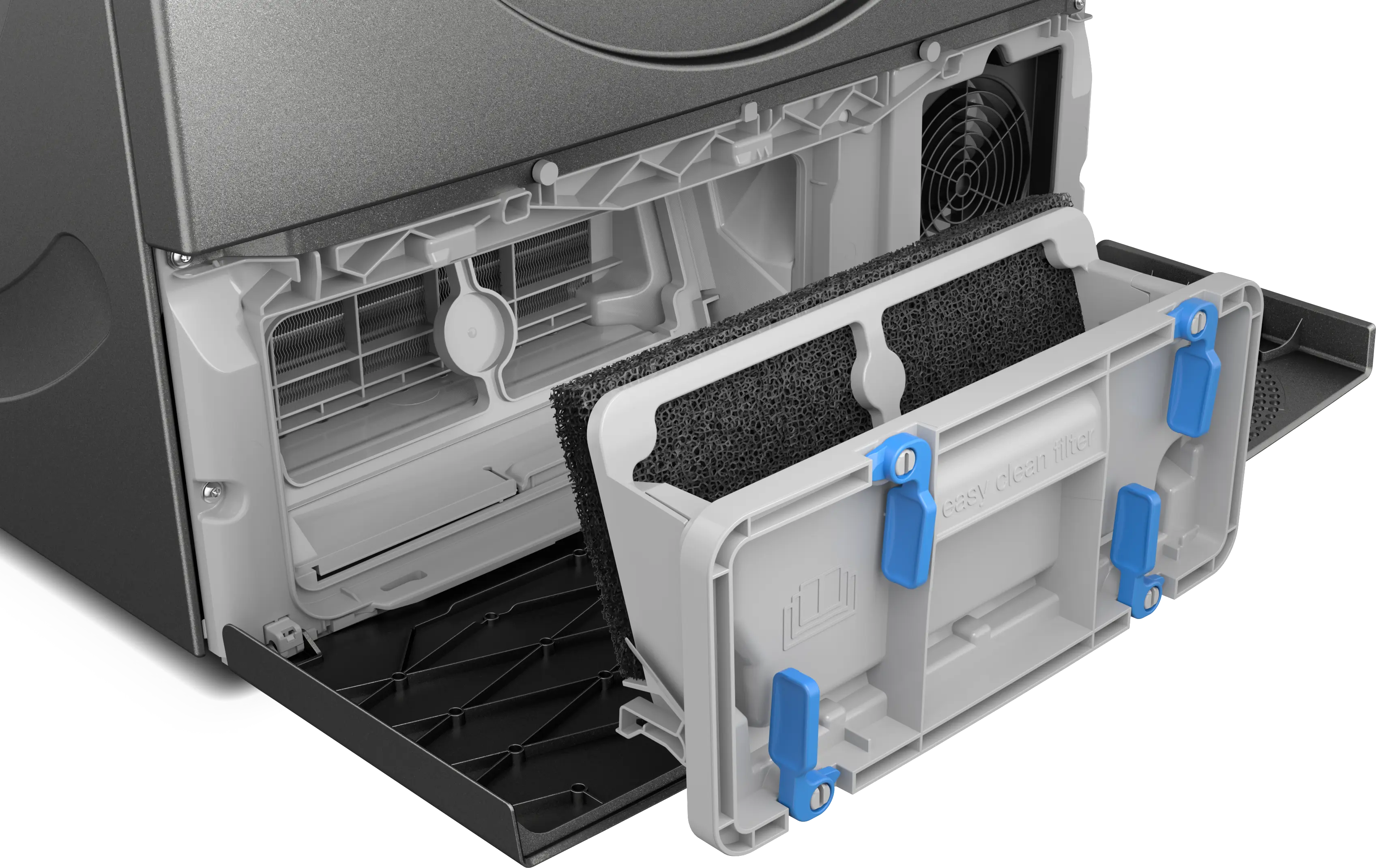 Serie 6 Isı Pompalı Kurutma Makinesi 10 kg Antrasit - Gorsel 8