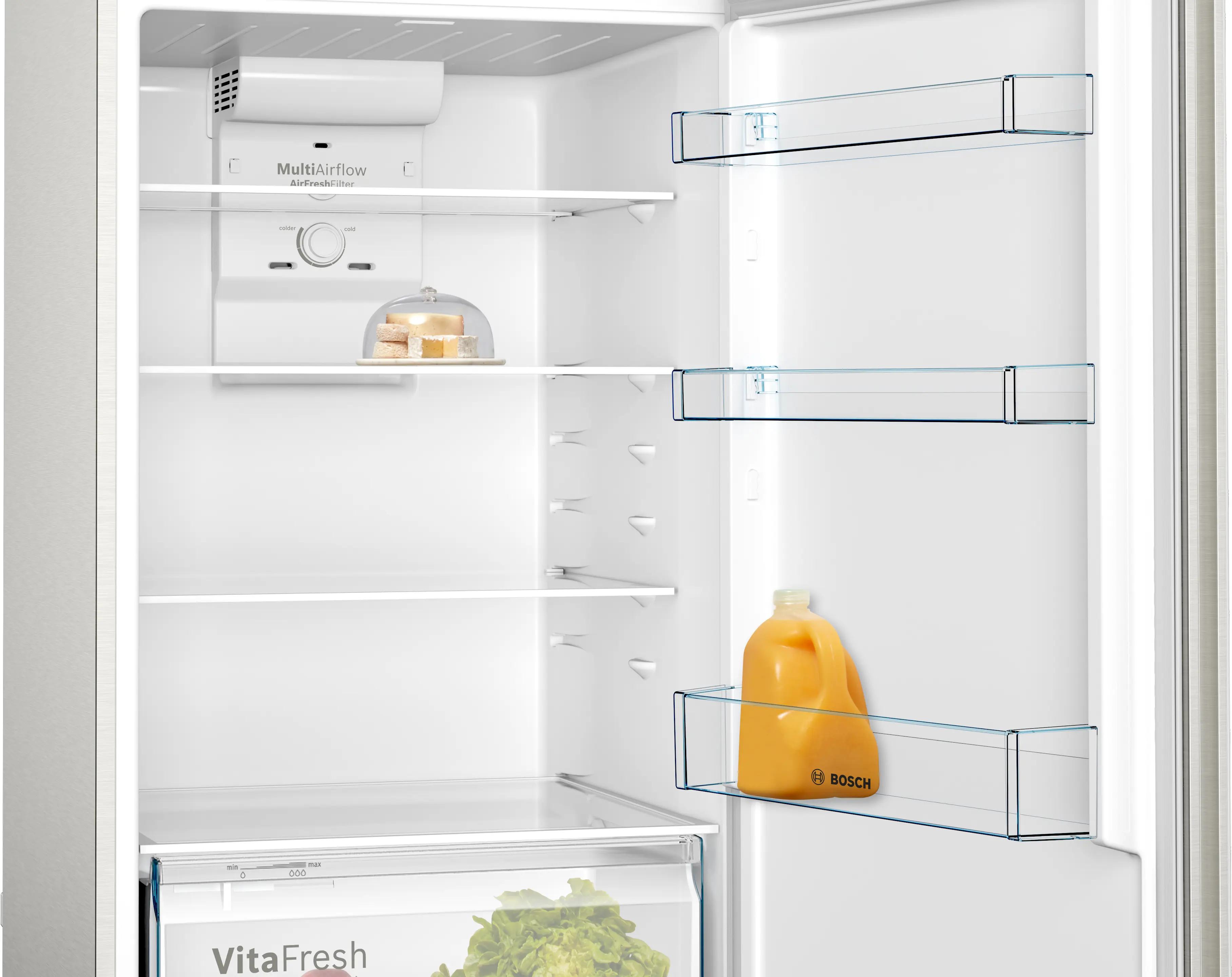 Serie 4 Üstten Donduruculu Buzdolabı 186 x 70 cm Inox Görünümlü - Gorsel 4