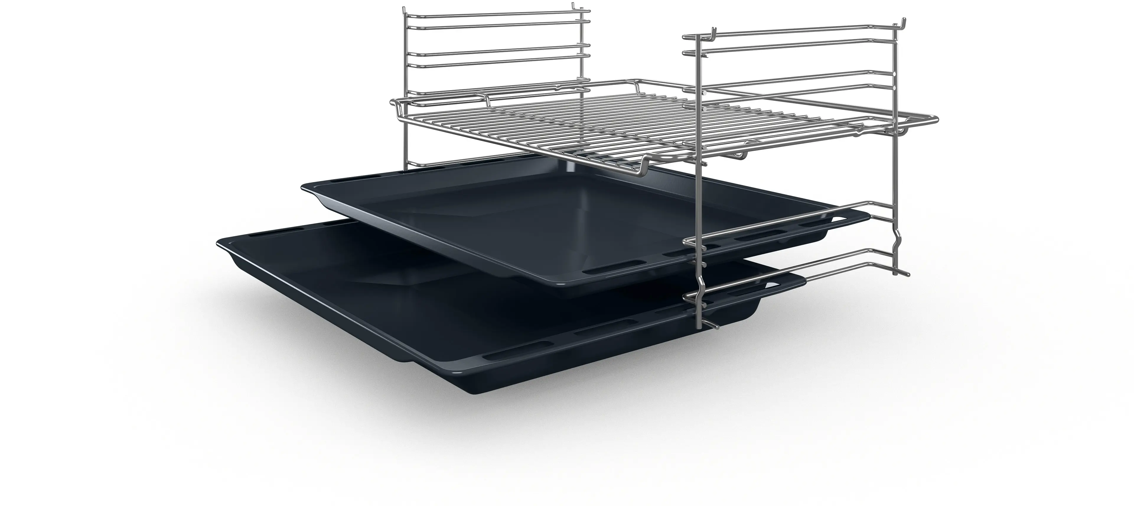 Serie 4 Gazlı/Elektrikli Solo Fırın Beyaz - Gorsel 5