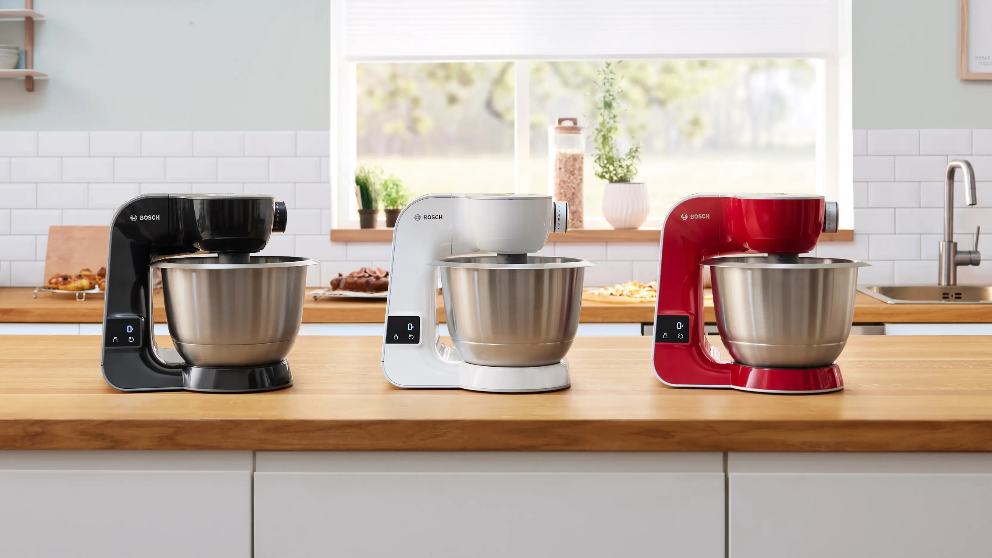 Serie 4 Mutfak Makinesi MUM 5 1000 W Kırmızı, Gümüş - Gorsel 11