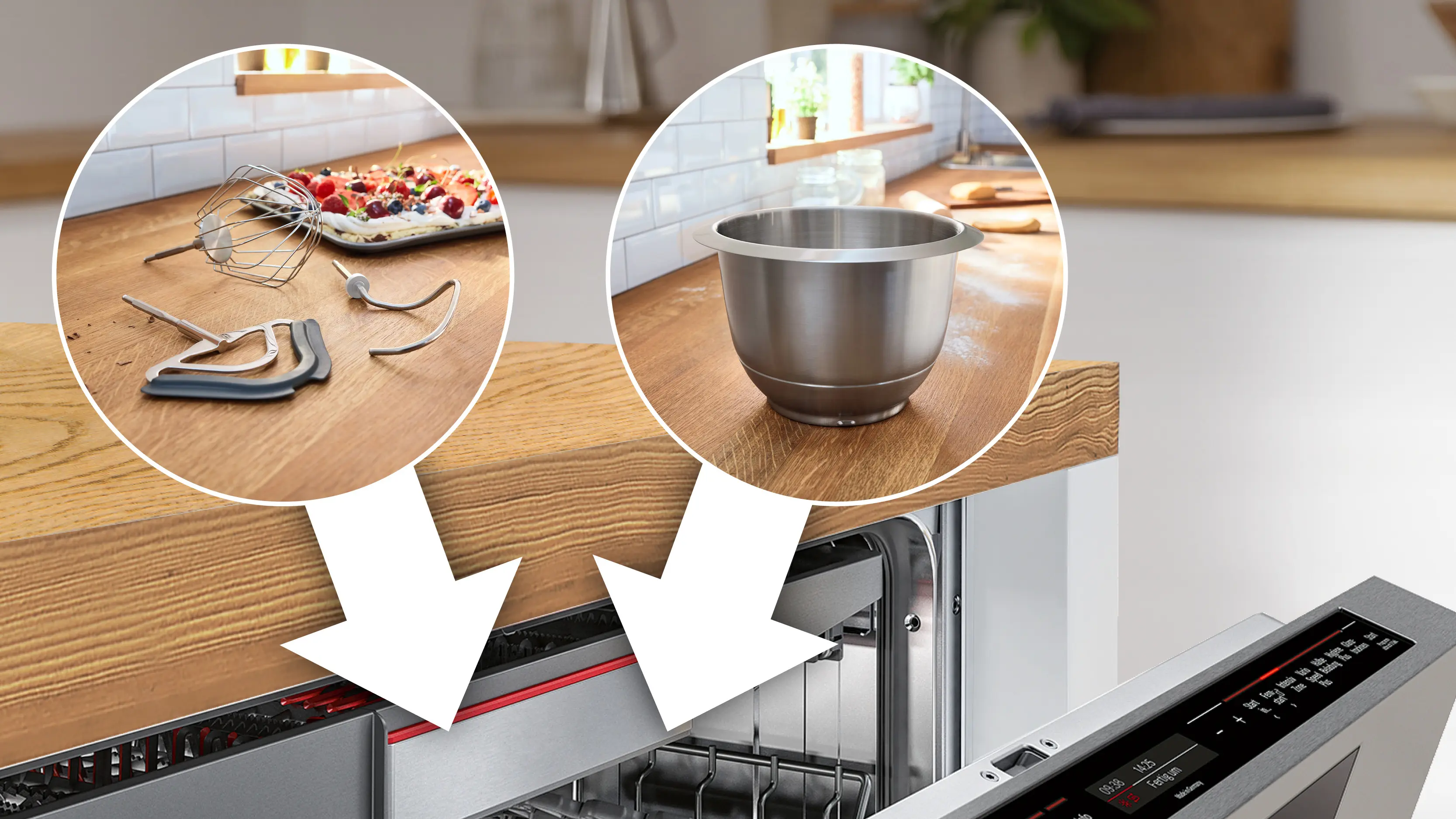 Serie 4 Mutfak Makinesi MUM 5 1000 W Kırmızı, Gümüş - Gorsel 10