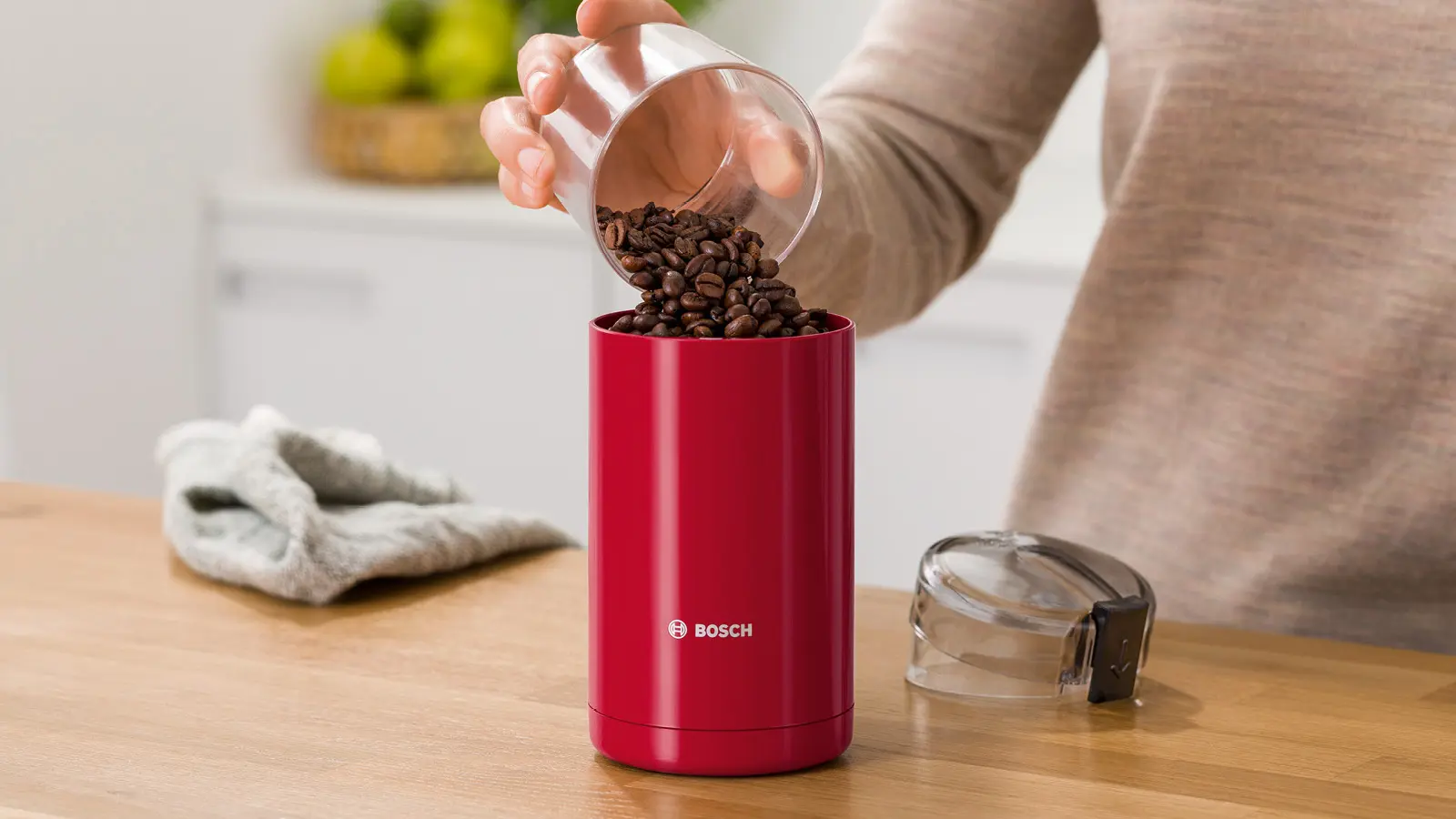 TSM6A014R Kahve Değirmeni Kırmızı - Gorsel 5