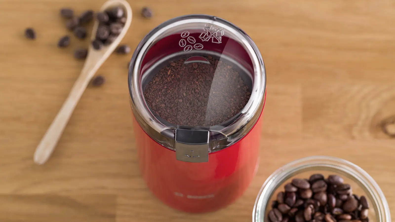 TSM6A014R Kahve Değirmeni Kırmızı - Gorsel 8