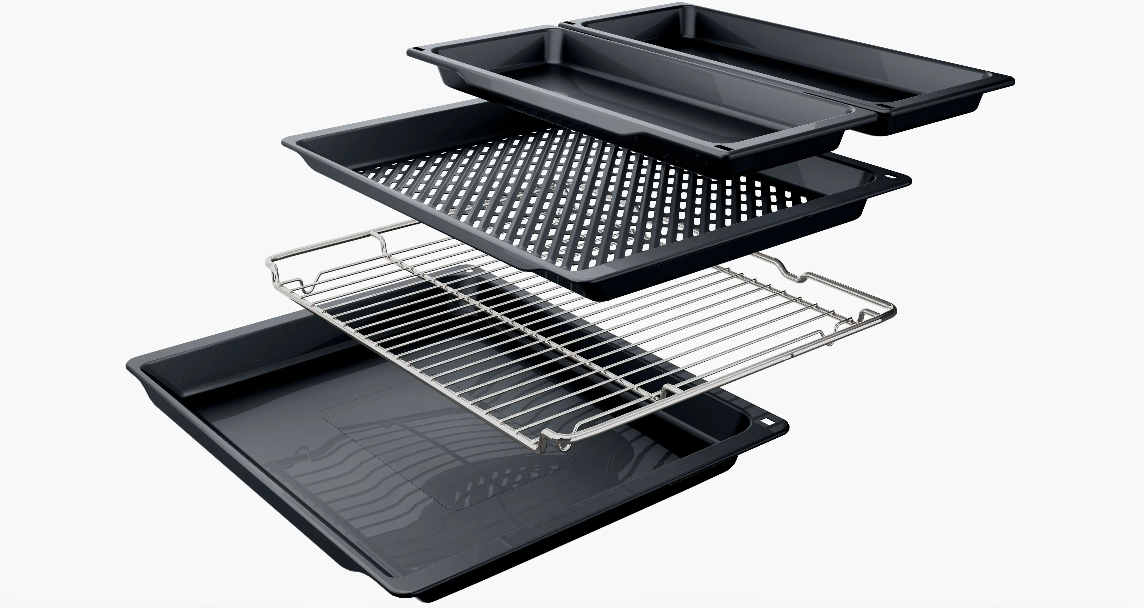 Serie 6 Ankastre Fırın 60 x 60 cm Mat siyah - Gorsel 4