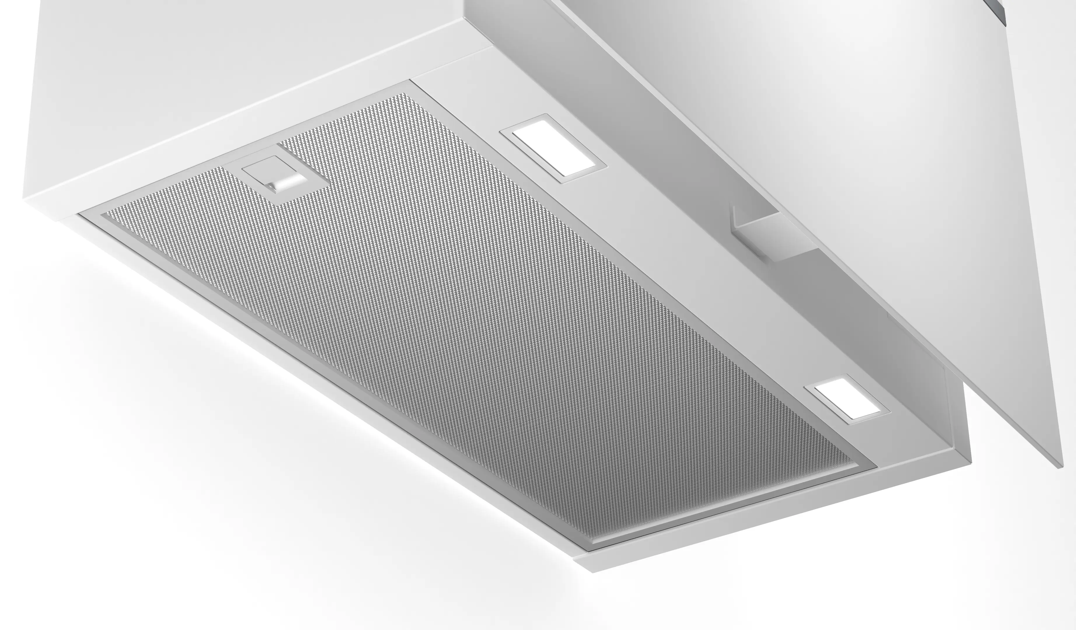 Serie 4 Duvar Tipi Davlumbaz 60 cm Beyaz Cam Yüzey, Beyaz - Gorsel 3