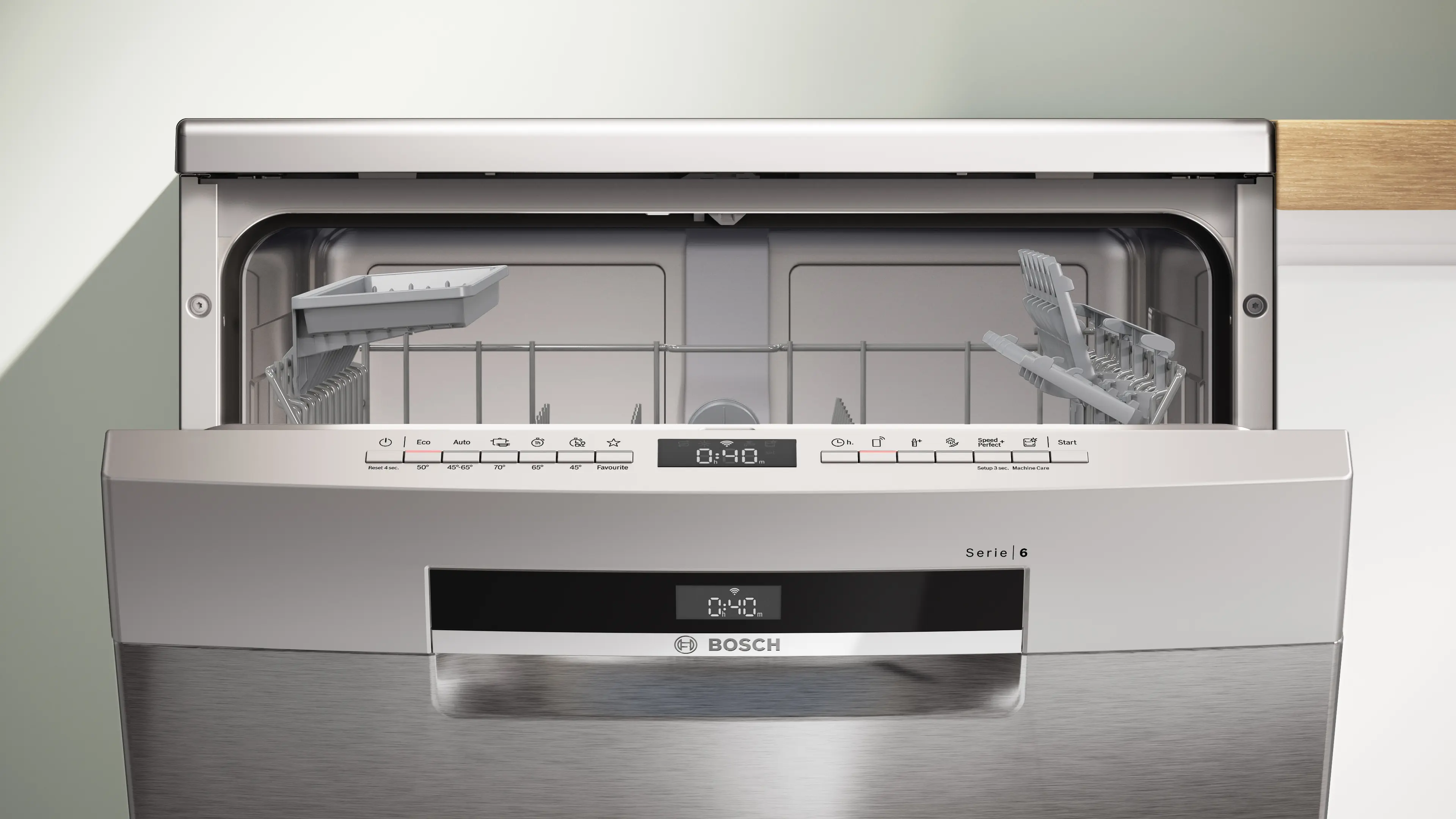 Serie 6 Solo Bulaşık Makinesi 60 cm Kolay Temizlenebilir Inox - Gorsel 3