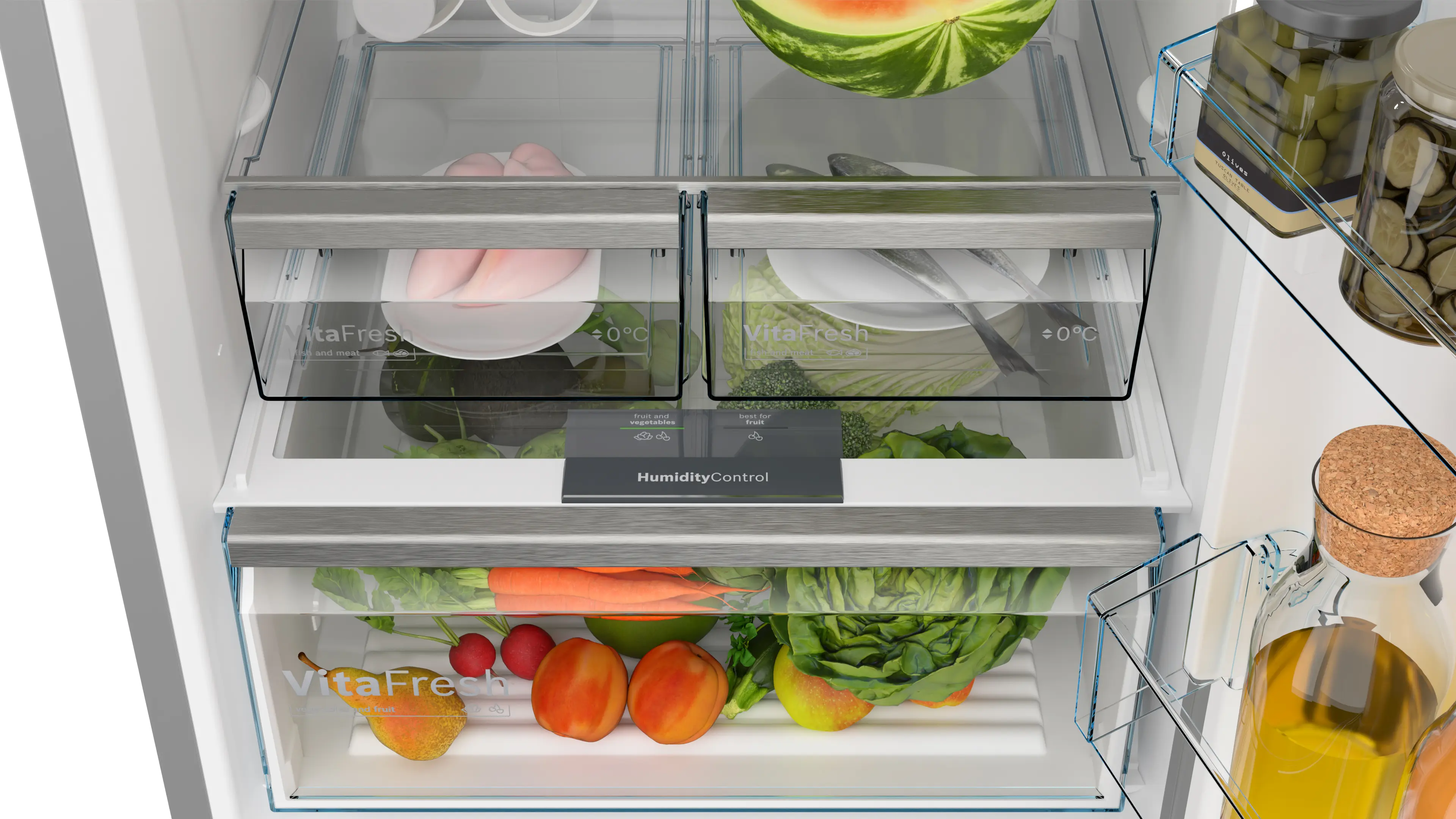 Serie 4 Alttan Donduruculu Buzdolabı 186 x 70 cm Paslanmaz çelik - Gorsel 5