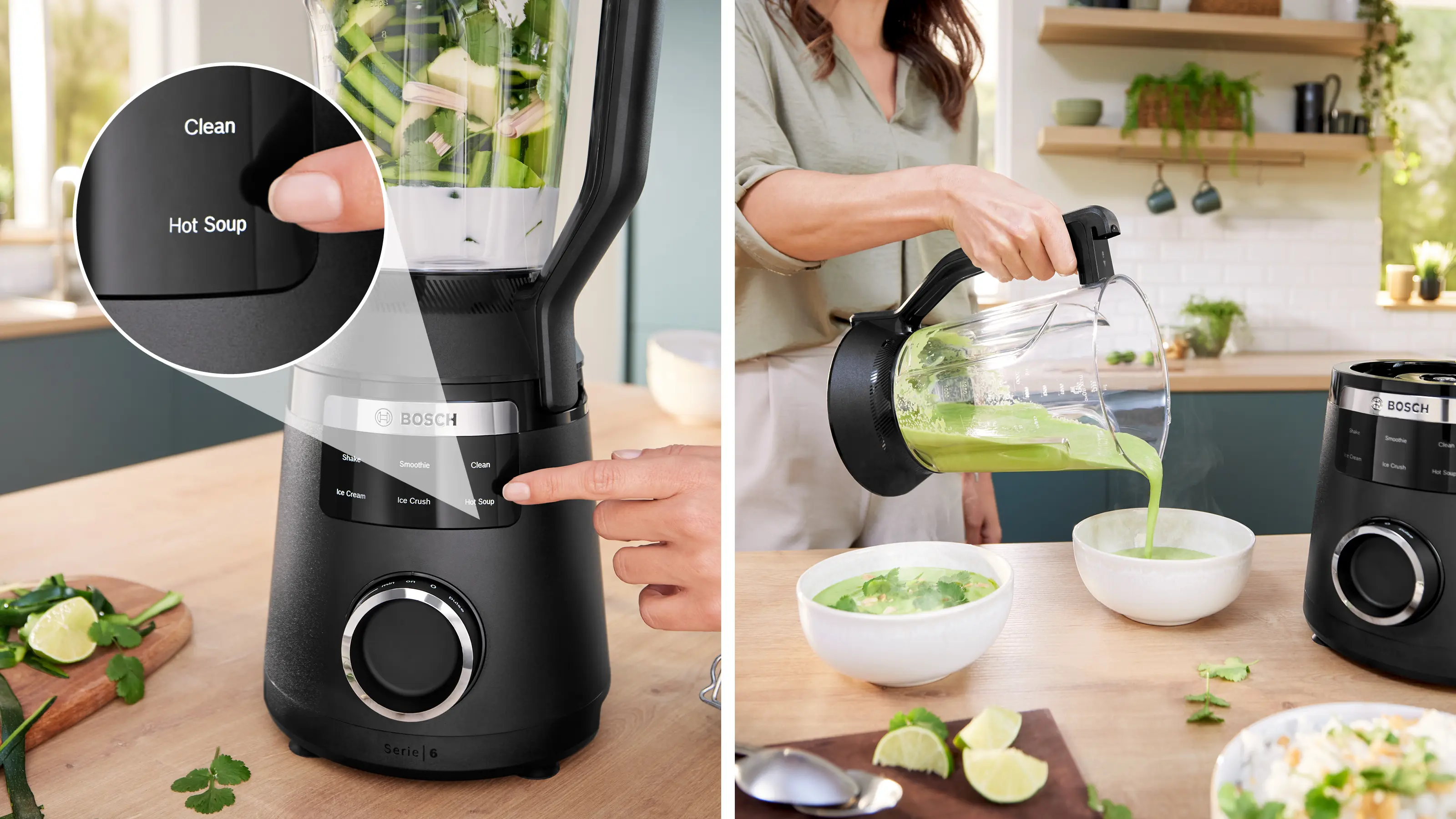 Serie 6 High performance Blender VitaPower 1800 W Siyah - Gorsel 8