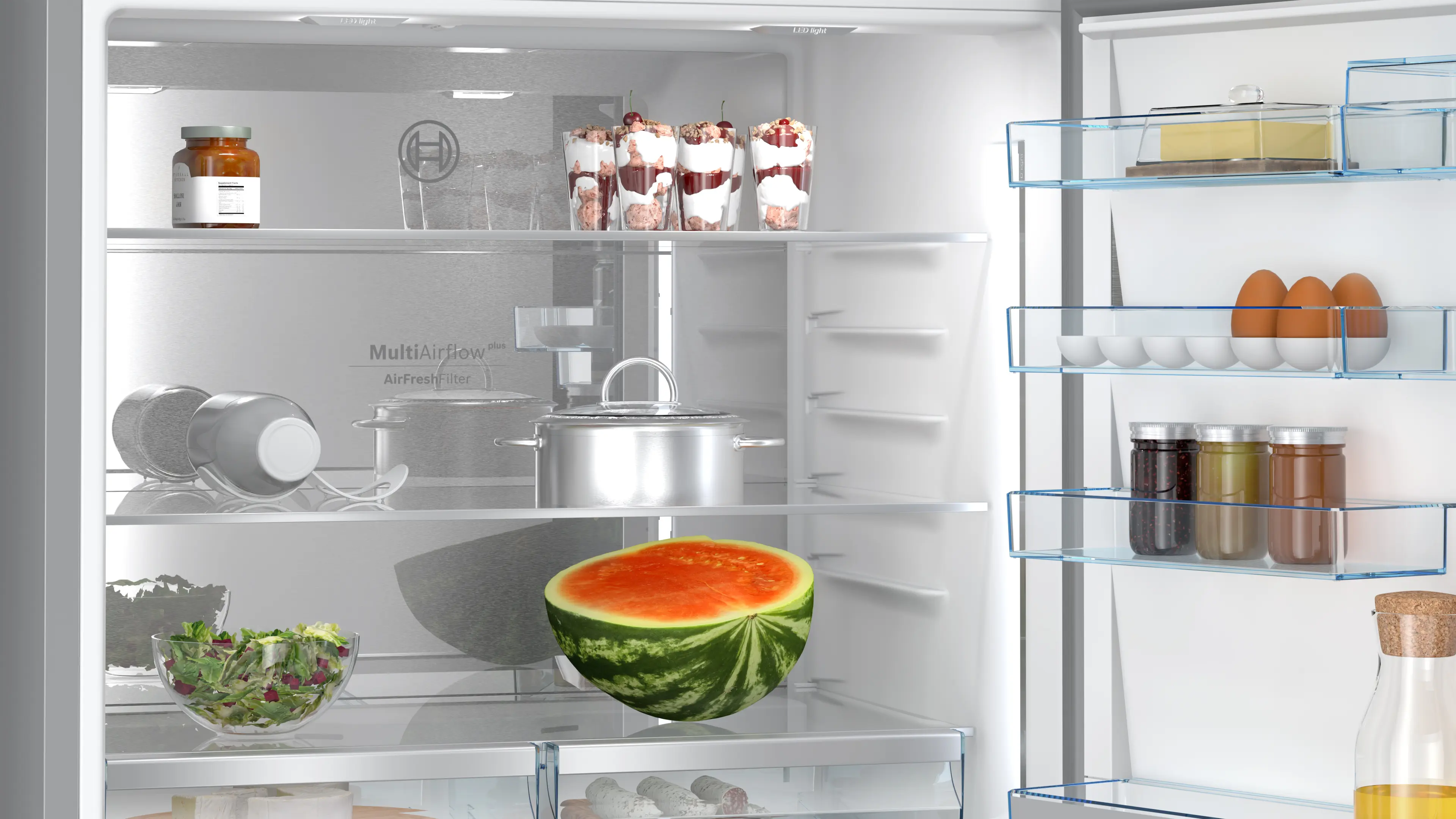 Serie 8 Alttan Donduruculu Buzdolabı 186 x 86 cm Paslanmaz çelik - Gorsel 4