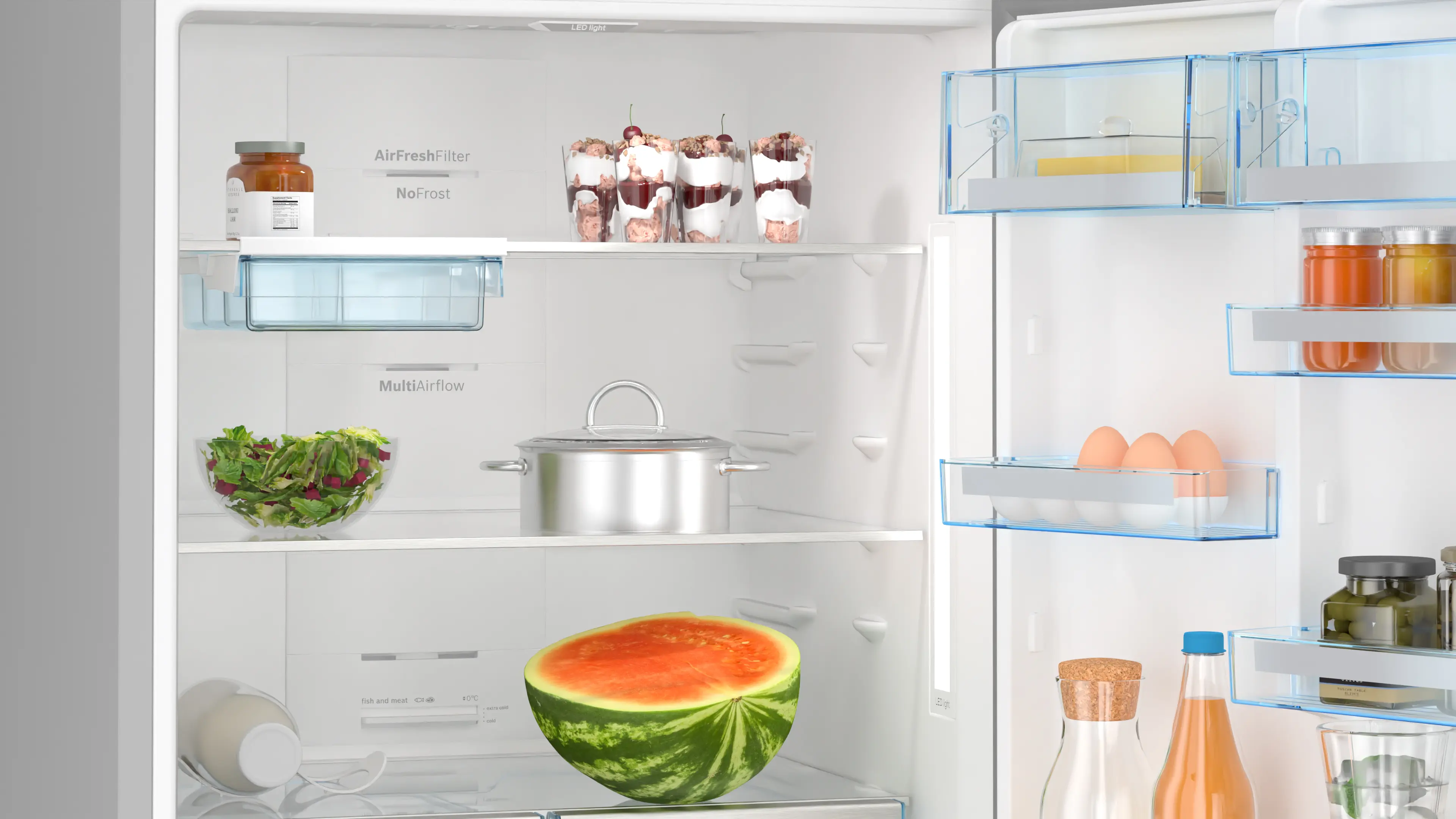 Serie 8 Alttan Donduruculu Buzdolabı 186 x 75 cm Paslanmaz çelik - Gorsel 4