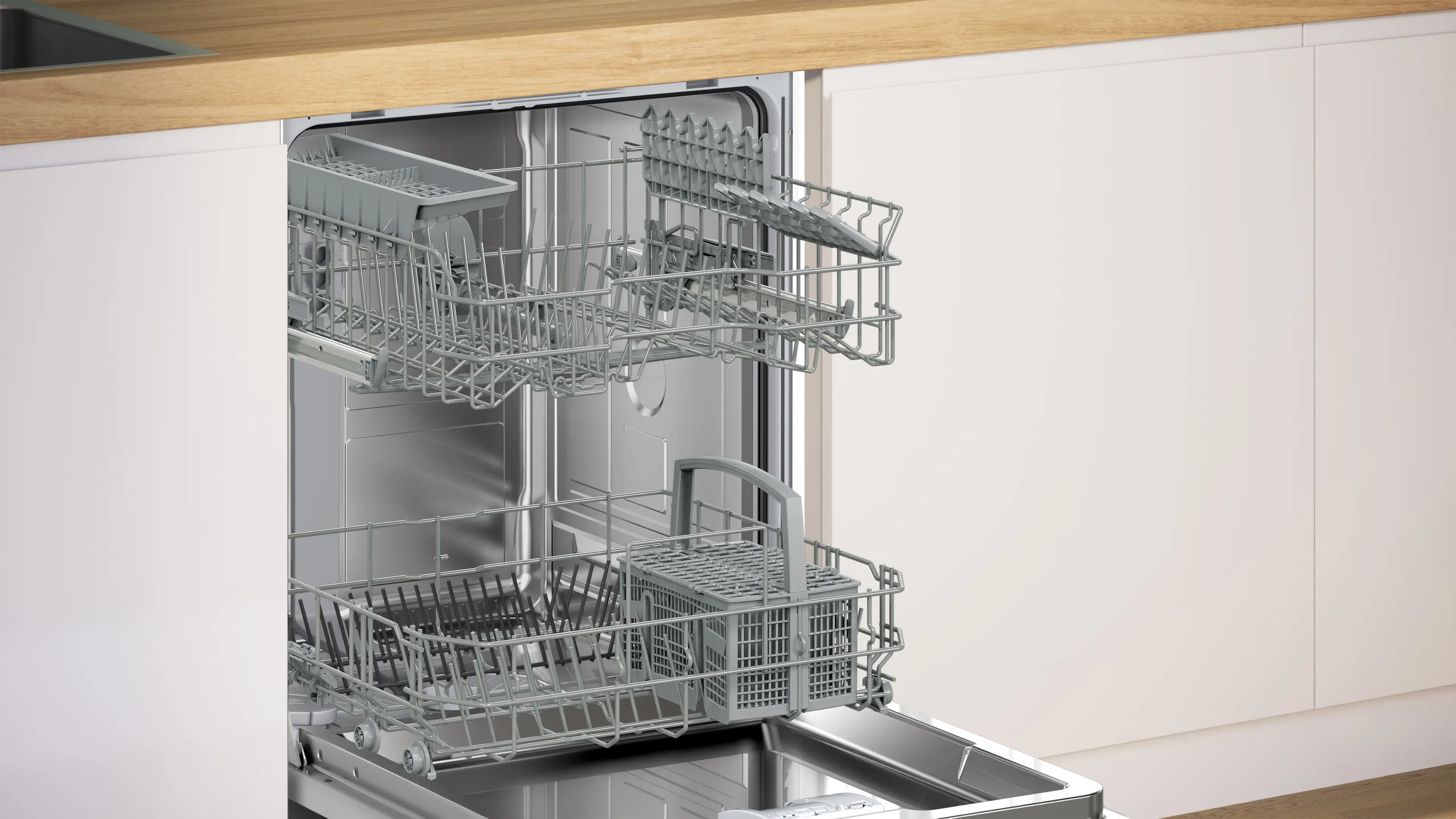 Serie 4 Yarı Ankastre Bulaşık Makinesi 60 cm Paslanmaz çelik - Gorsel 4