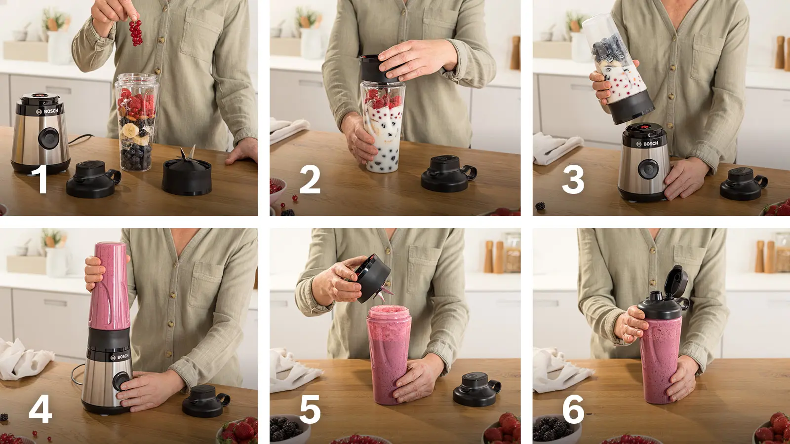 Serie 2 Blender VitaPower 450 W Paslanmaz çelik - Gorsel 9