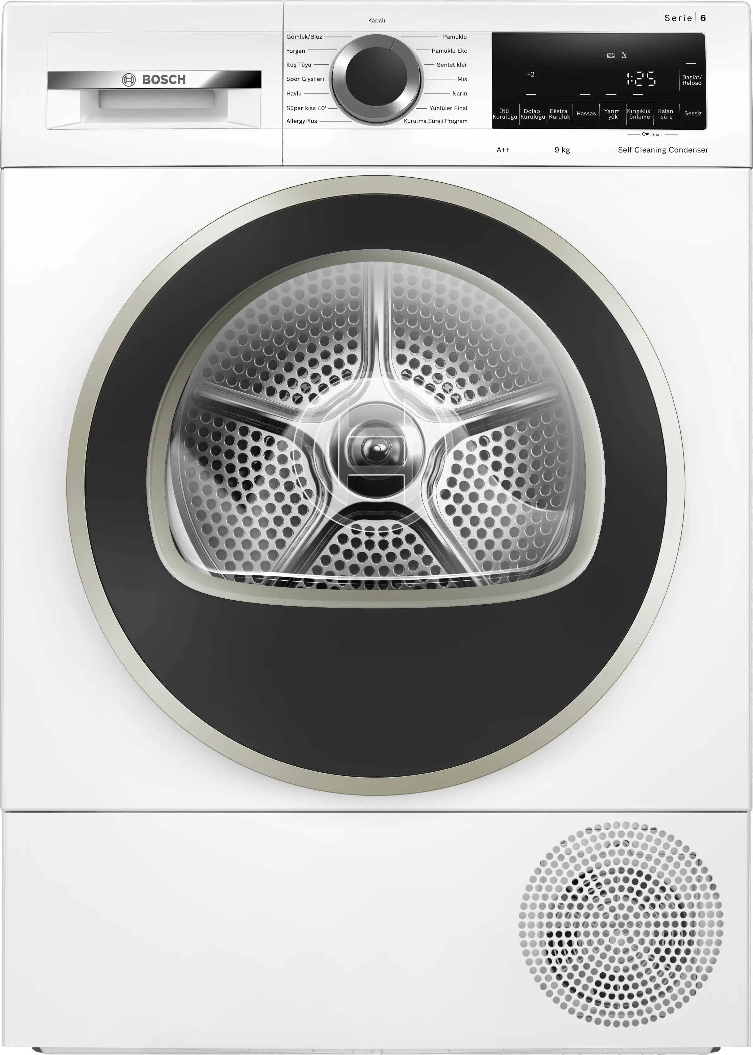 Serie 6 Isı Pompalı Kurutma Makinesi 9 kg - Gorsel 1