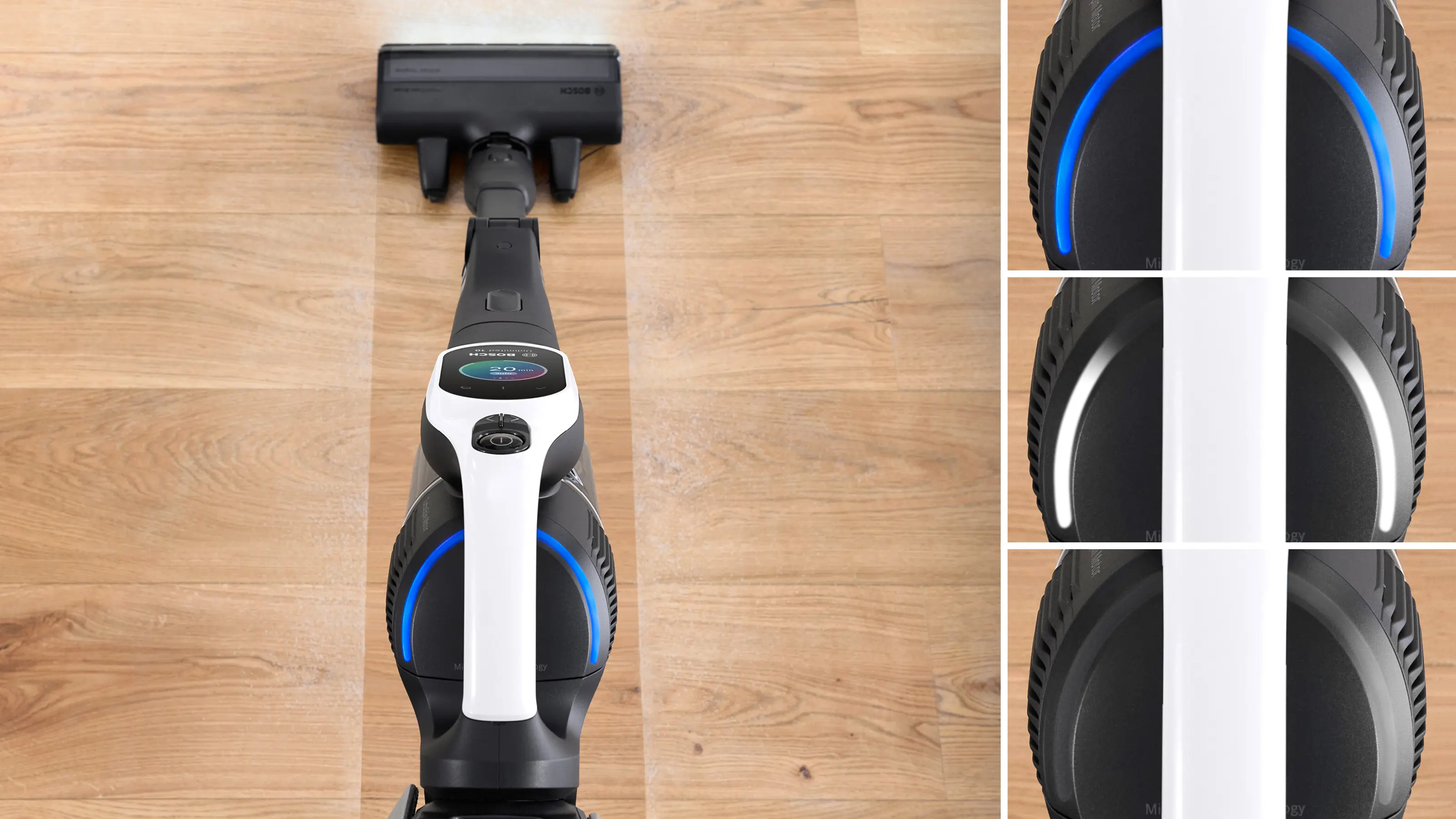 BCS1041WAC Şarjlı Süpürge Unlimited 10 Beyaz - Gorsel 17