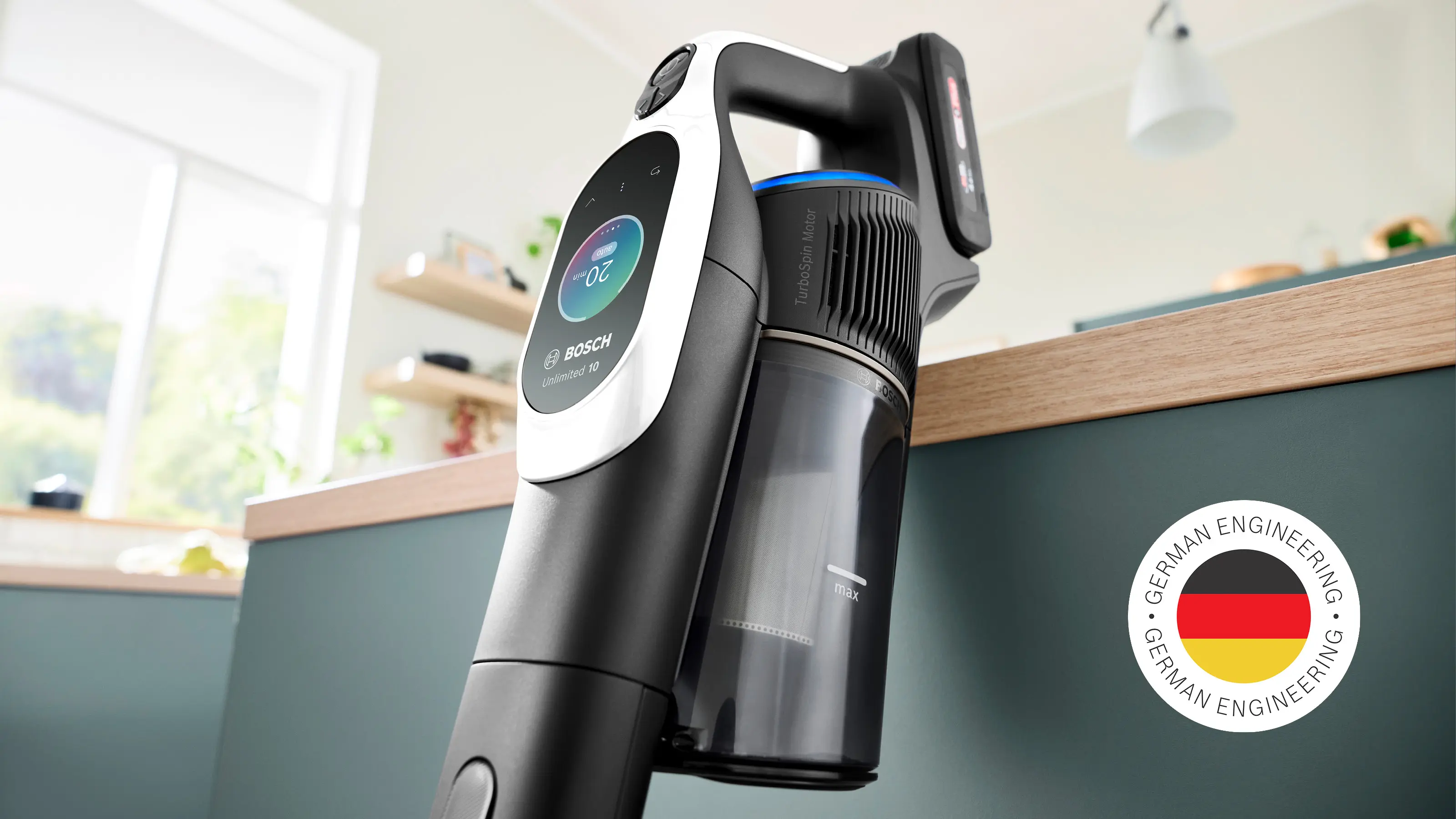 BCS1041WAC Şarjlı Süpürge Unlimited 10 Beyaz - Gorsel 6