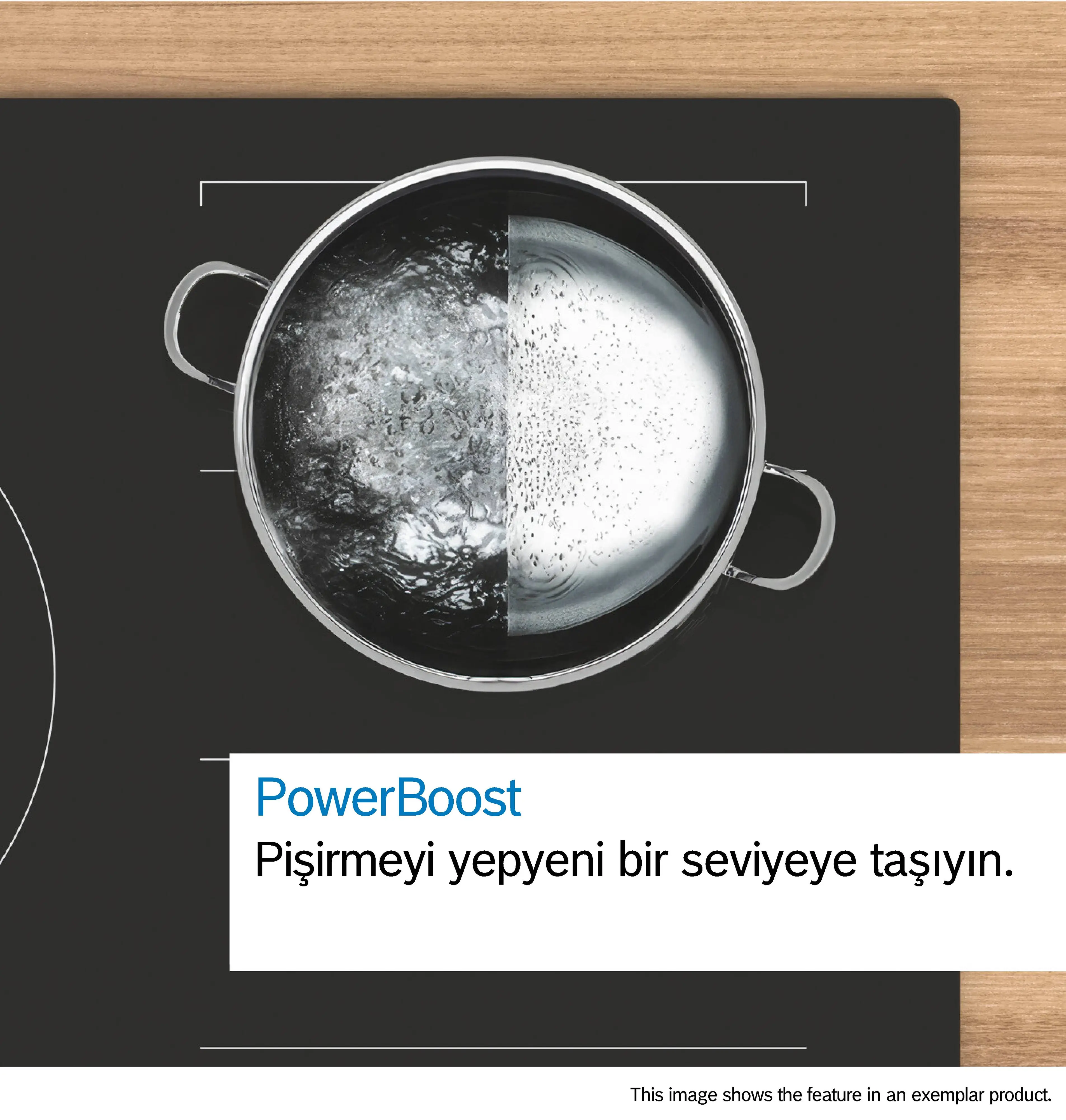 Serie 8 İndüksiyonlu Ocak 90 cm Çerçeveli Montaj - Gorsel 6