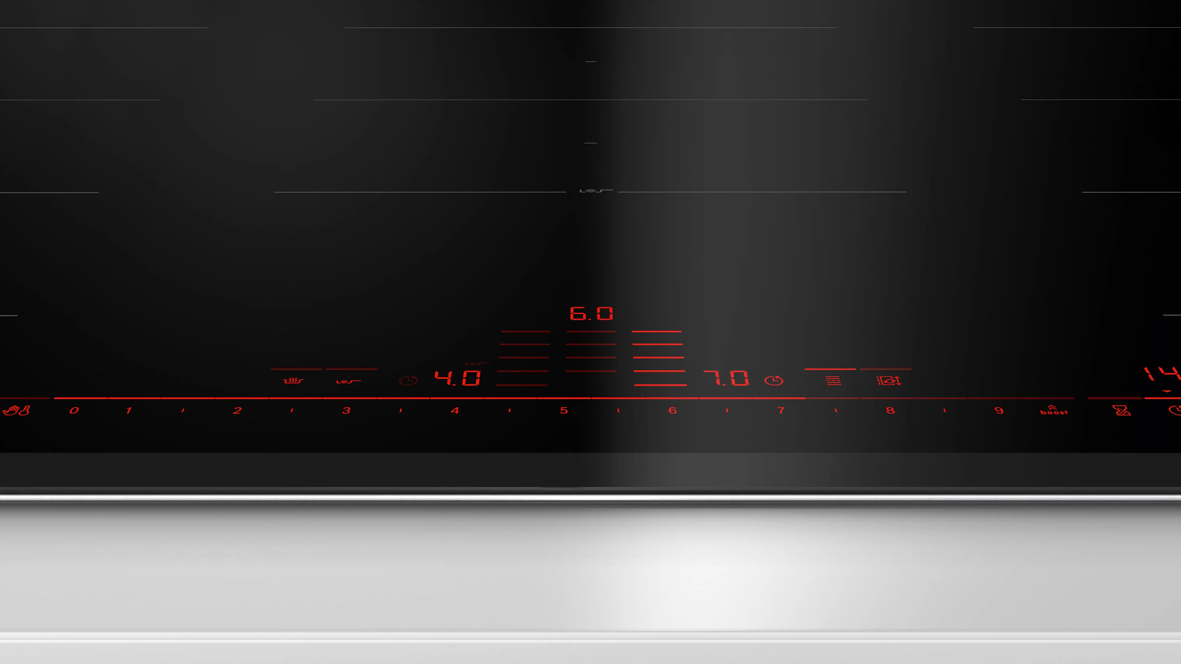 Serie 8 İndüksiyonlu Ocak 90 cm Çerçeveli Montaj - Gorsel 3