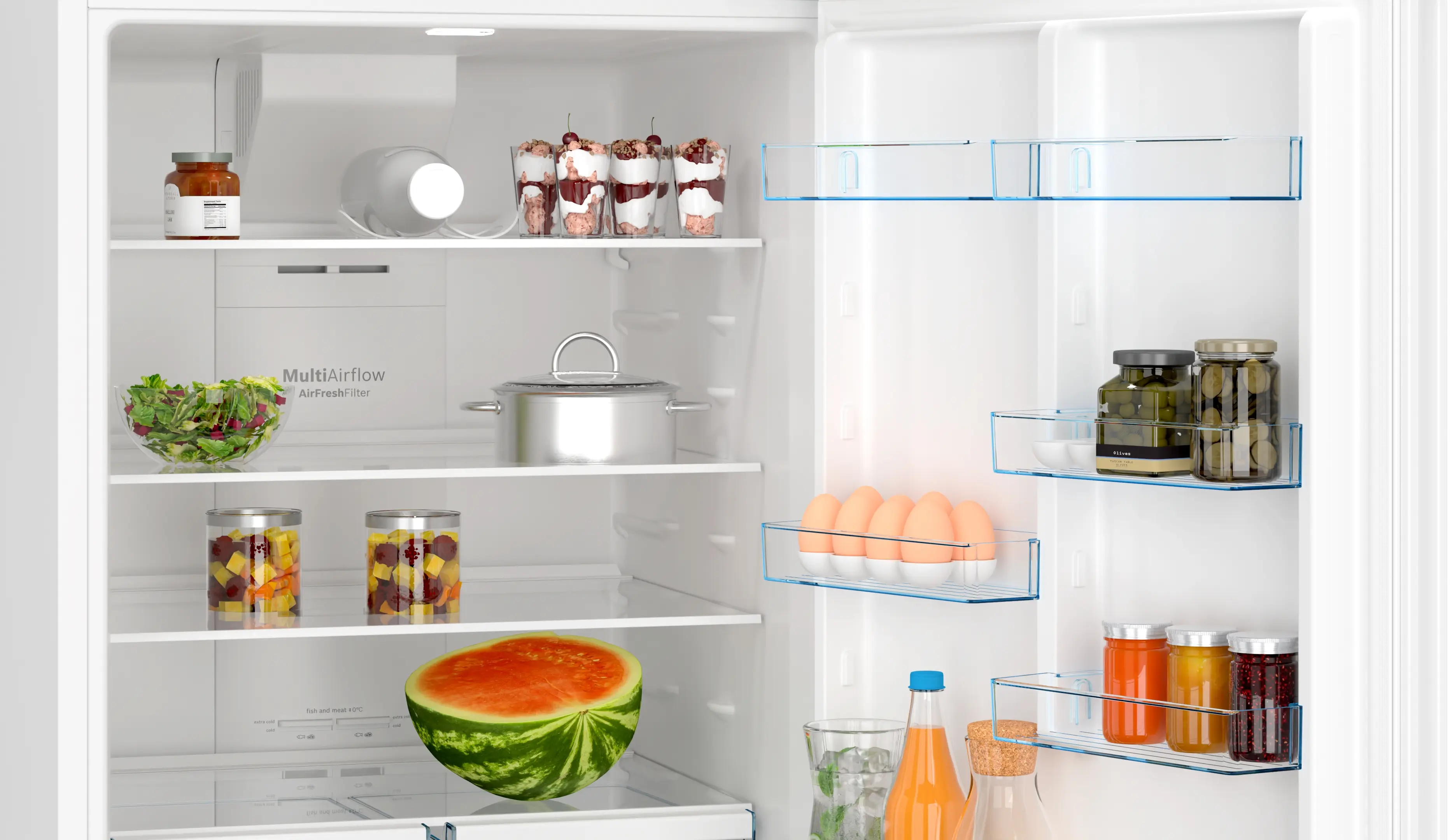 Serie 4 Üstten Donduruculu Buzdolabı 186 x 75 cm Beyaz, Total No Frost - Gorsel 4