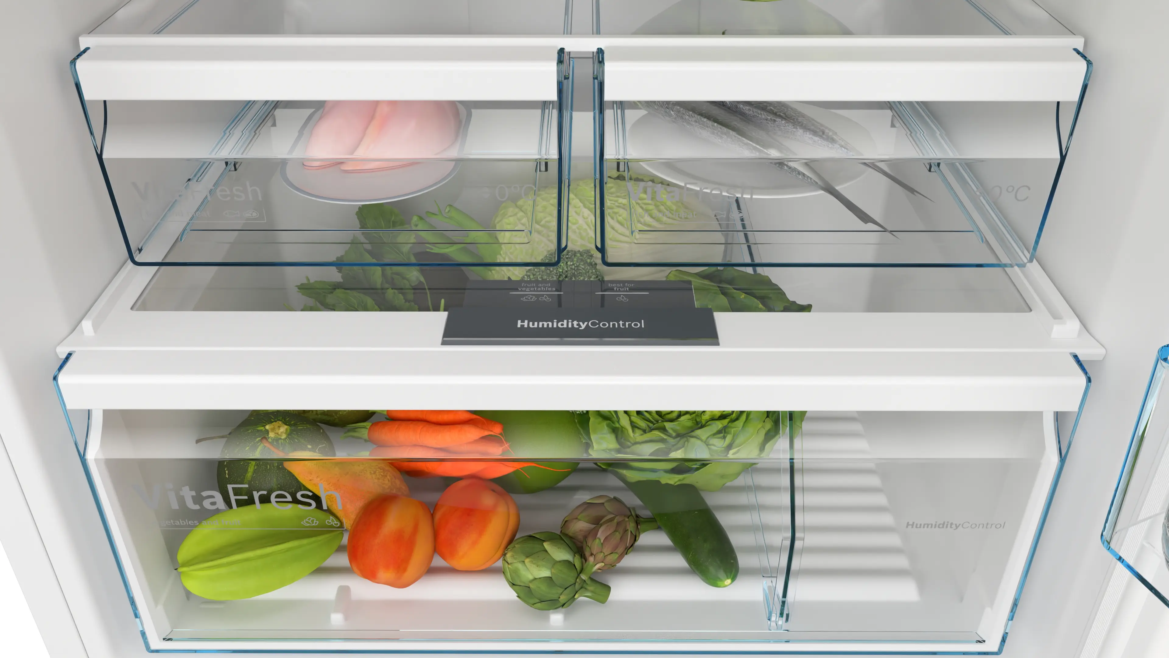 Serie 4 Üstten Donduruculu Buzdolabı 186 x 75 cm Beyaz, Total No Frost - Gorsel 5