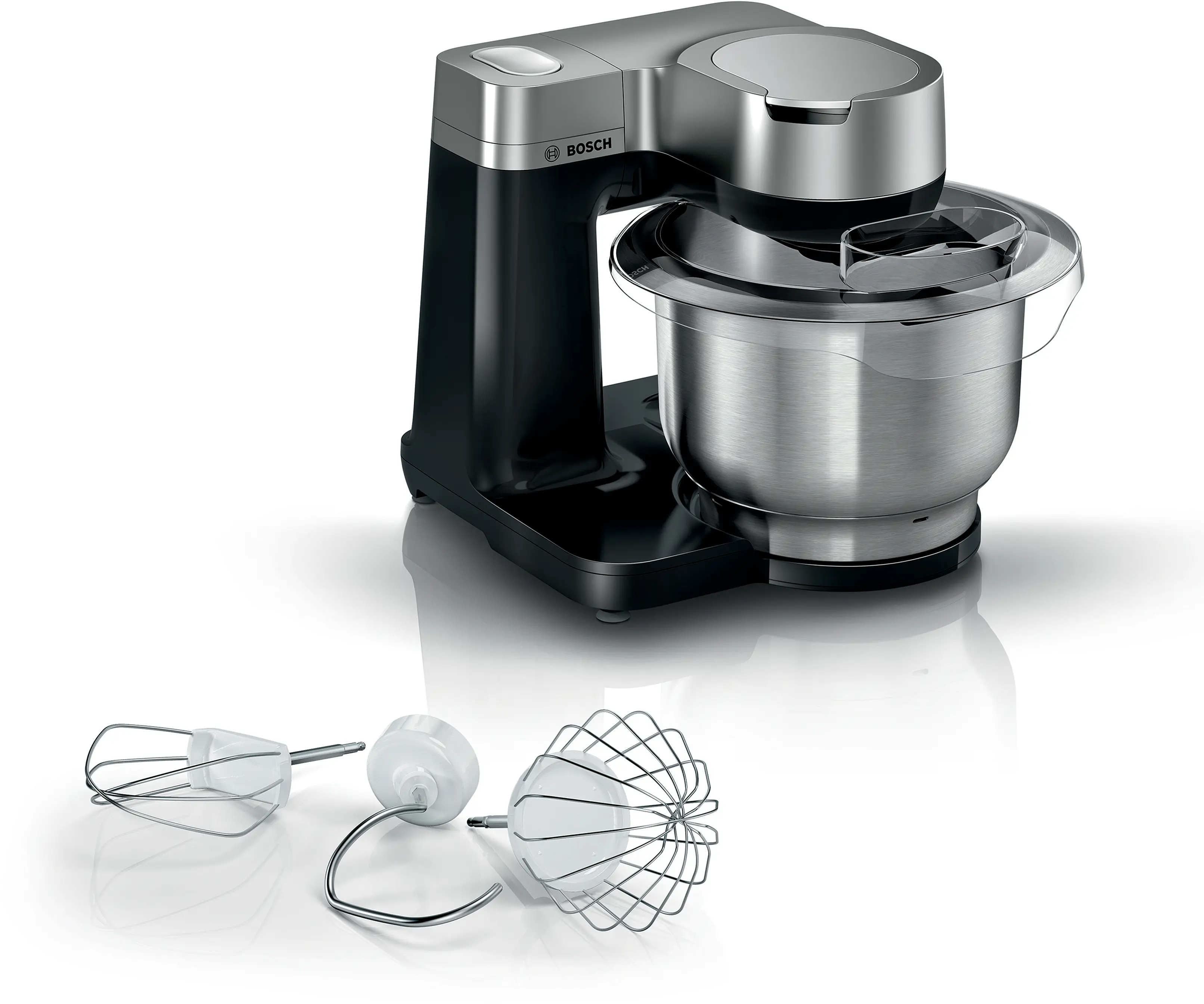 Serie 2 Mutfak Makinesi MUM 900 W Siyah, Gümüş - Gorsel 1