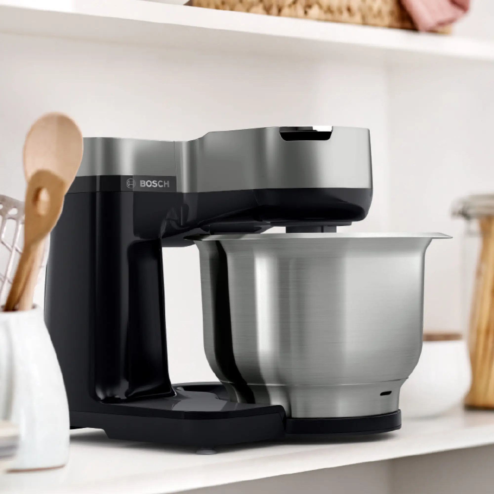 Serie 2 Mutfak Makinesi MUM 900 W Siyah, Gümüş - Gorsel 4