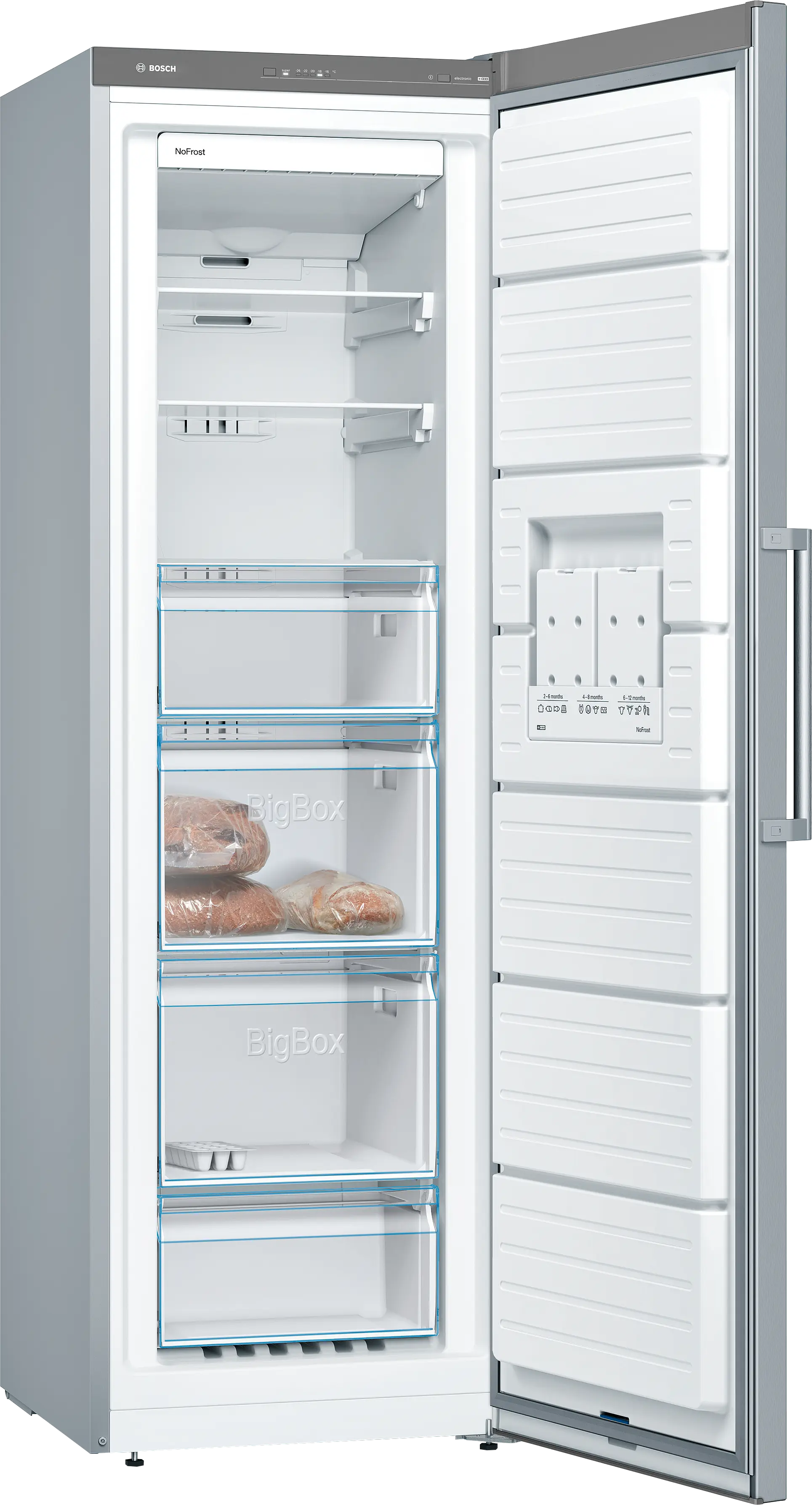 Serie 4 Solo Derin Dondurucu 186 x 60 cm Paslanmaz çelik - Gorsel 2