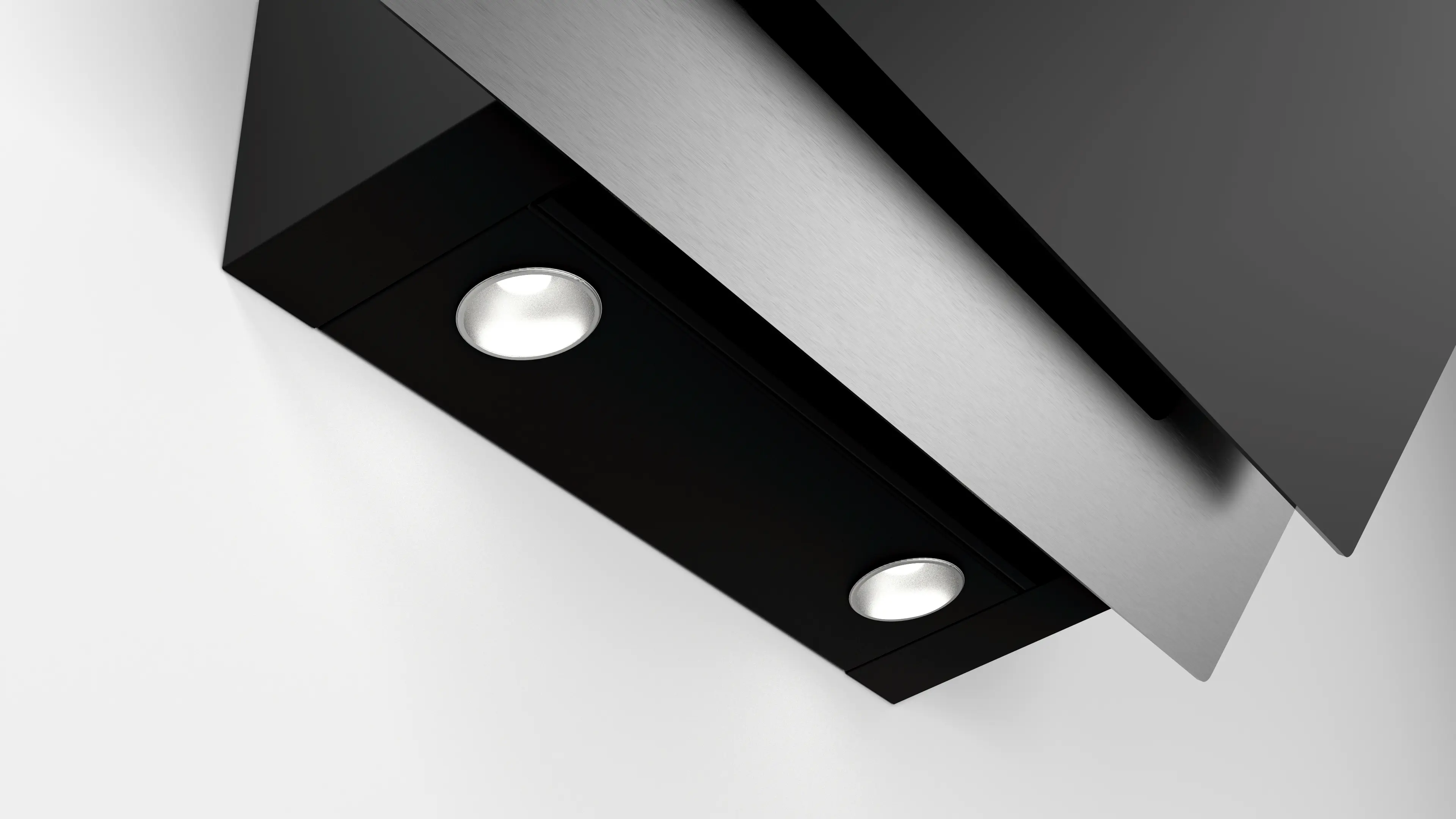 Serie 6 Duvar Tipi Davlumbaz 60 cm Siyah Cam, Siyah - Gorsel 3