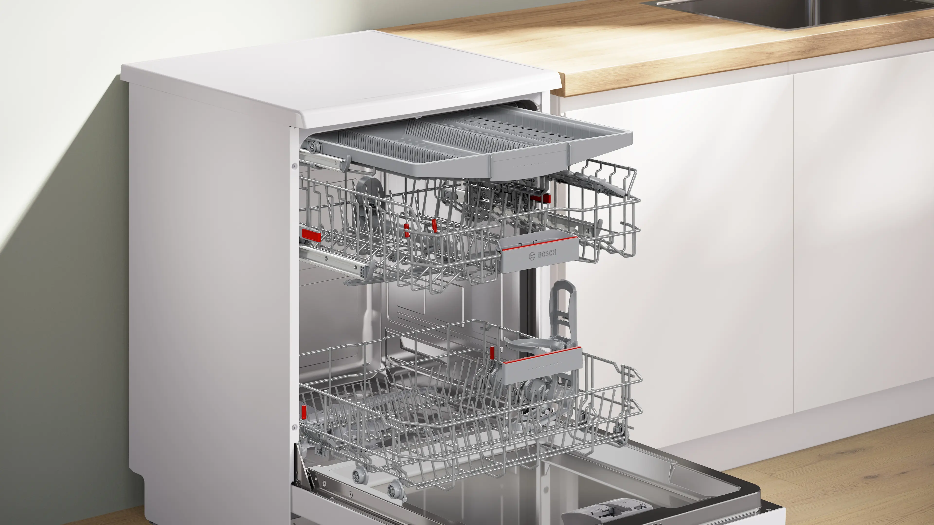 Serie 6 Solo Bulaşık Makinesi 60 cm Beyaz - Gorsel 5