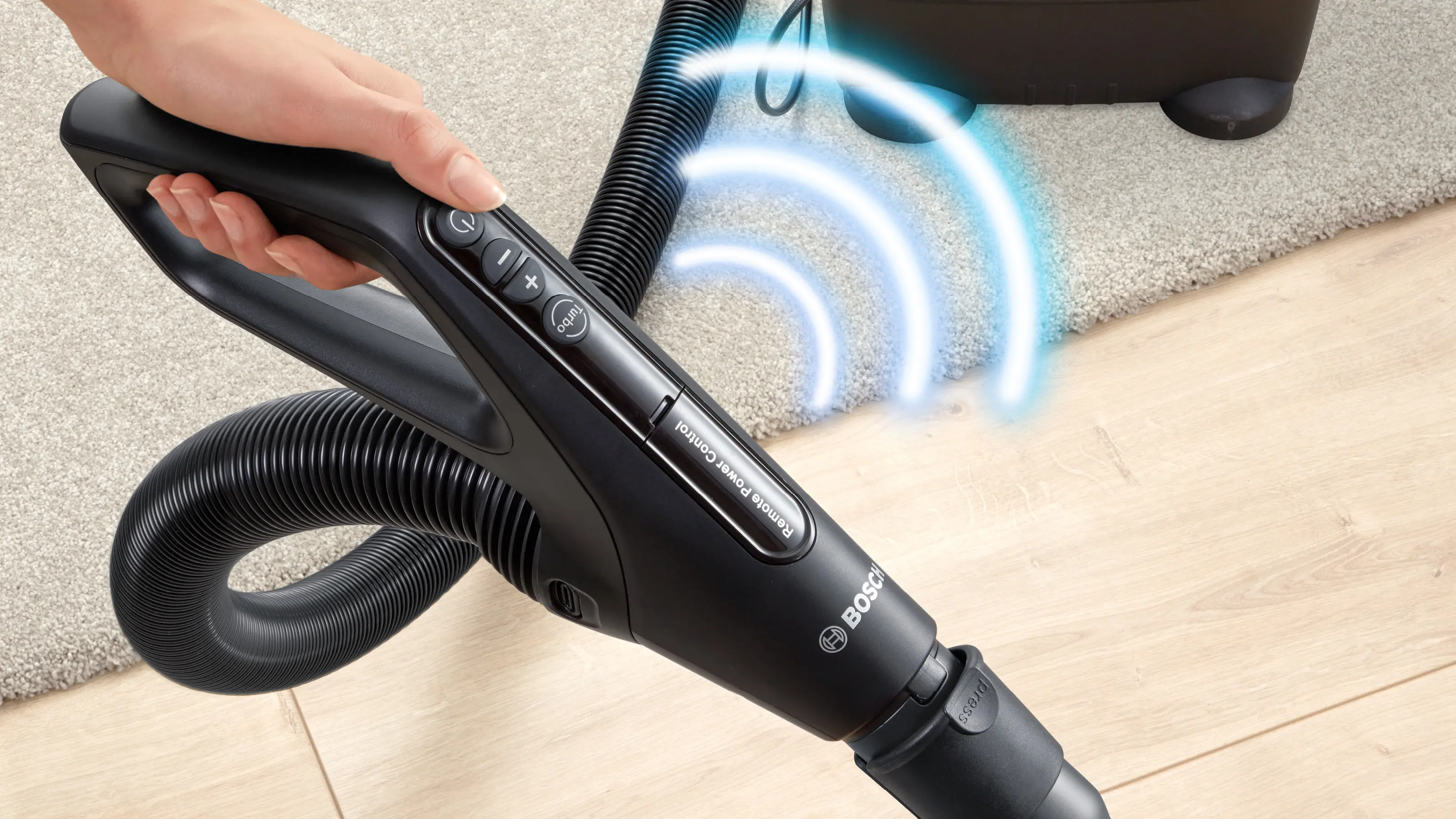 Serie 6 Toz torbalı Süpürge ProSilence Beyaz - Gorsel 10