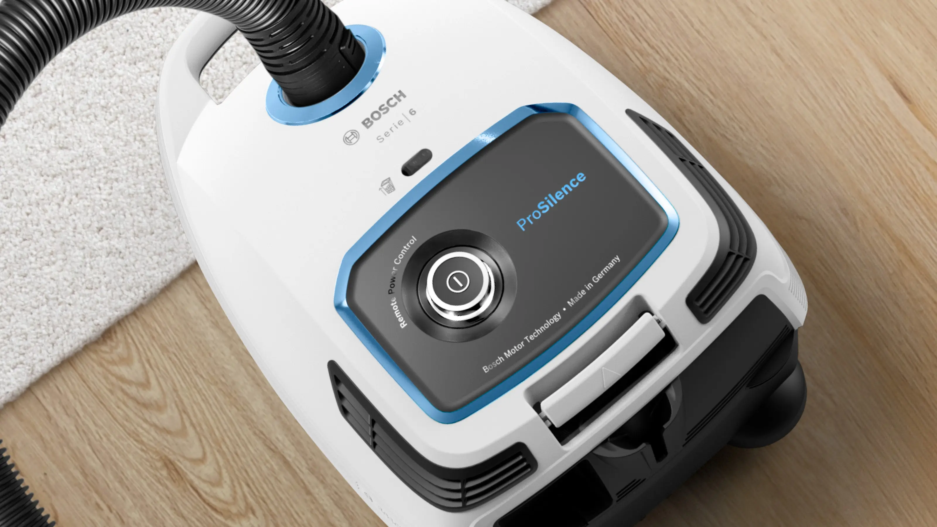 Serie 6 Toz torbalı Süpürge ProSilence Beyaz - Gorsel 14