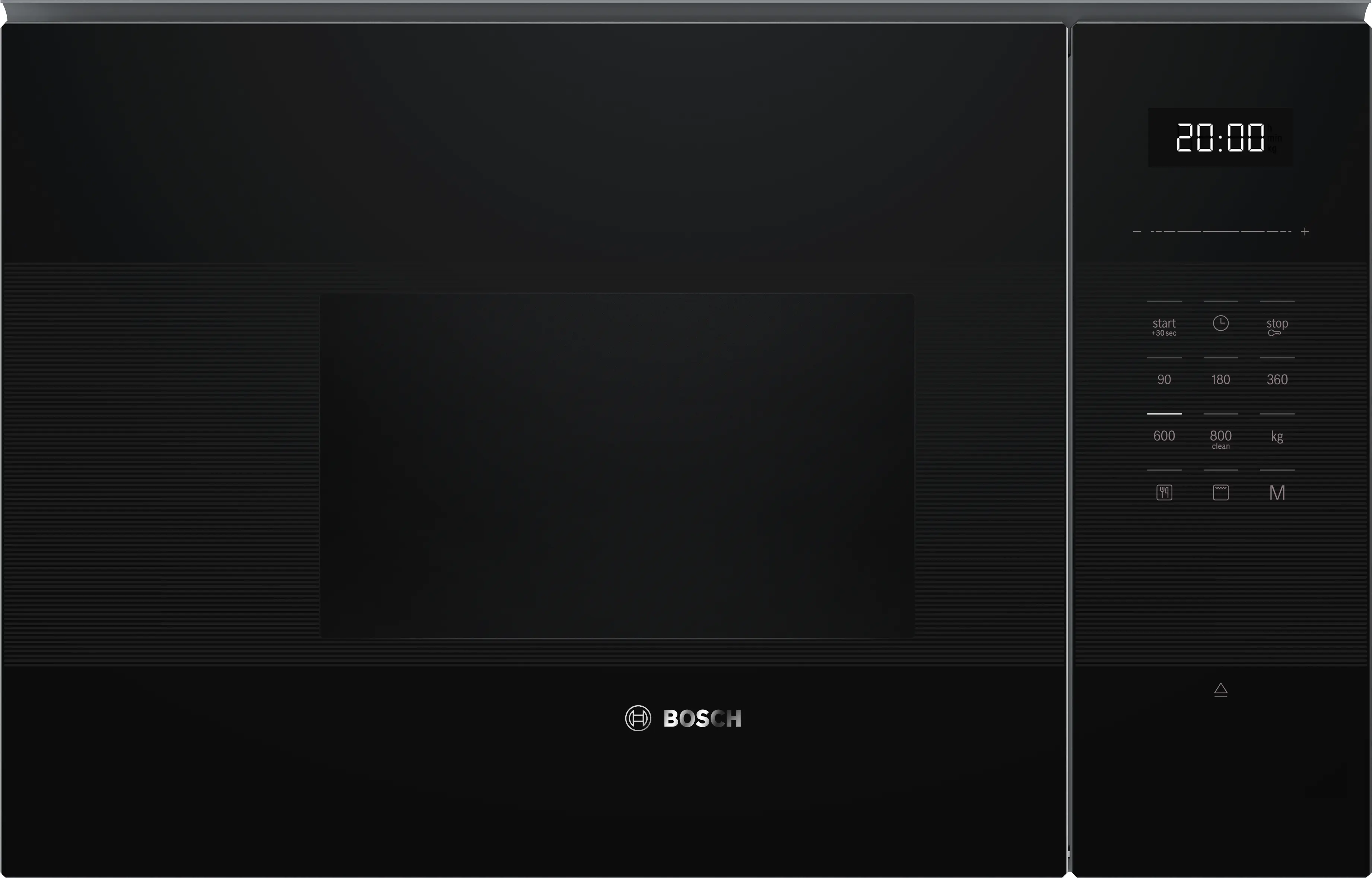 Serie 6 Ankastre Mikrodalga, Izgara Fonksiyonlu Siyah - Gorsel 1