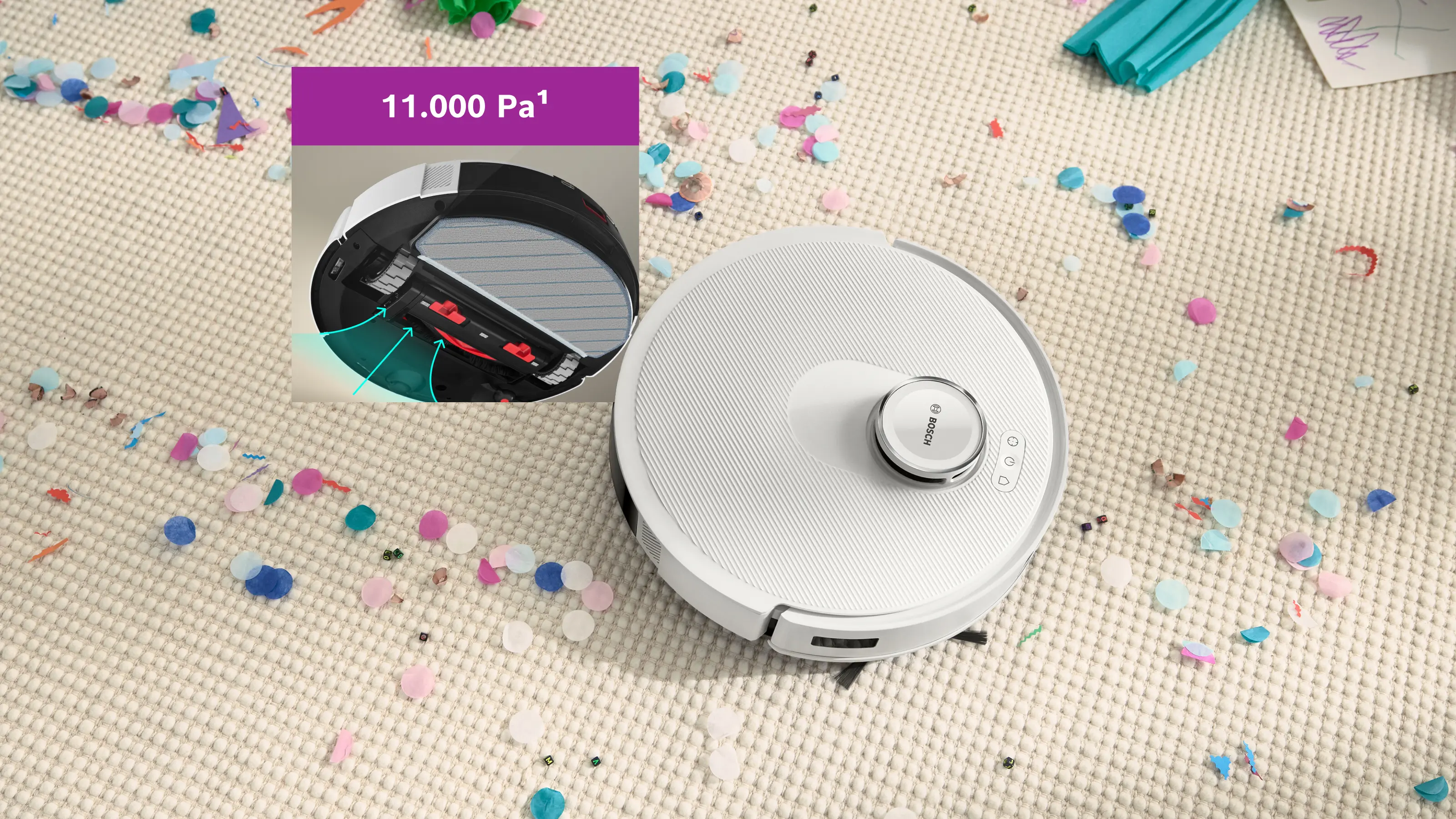 BCRC2W Robot Süpürge Spotless Advanced - Gorsel 5