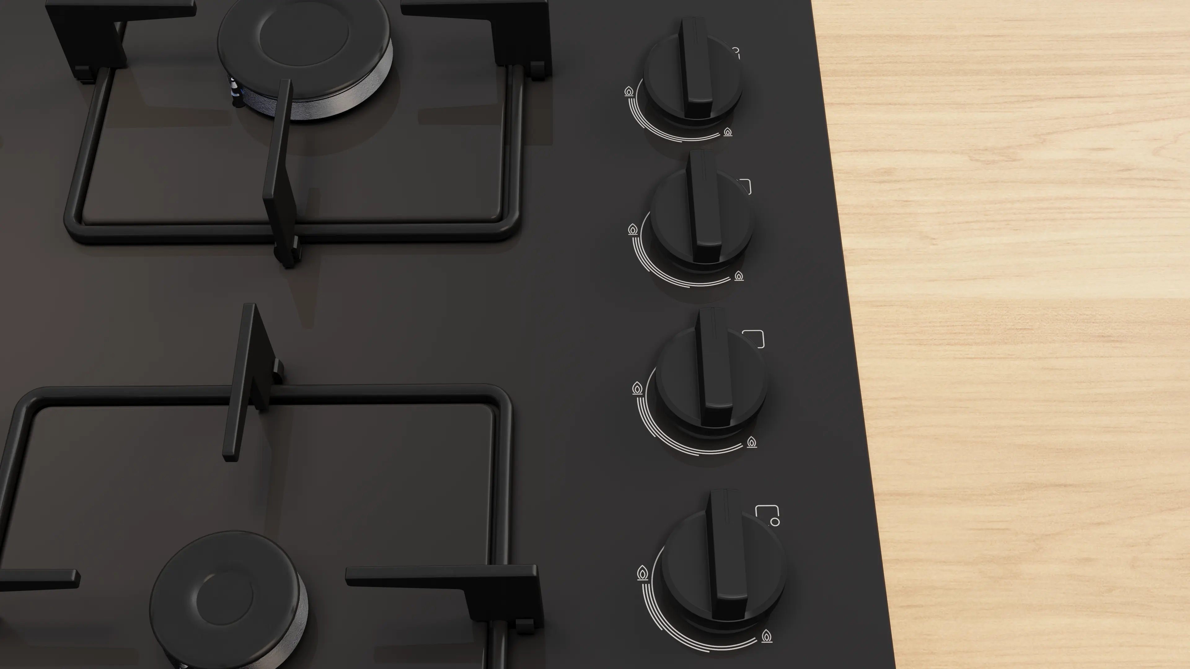 Serie 4 Set Üstü Gazlı Ocak 60 cm - Gorsel 2