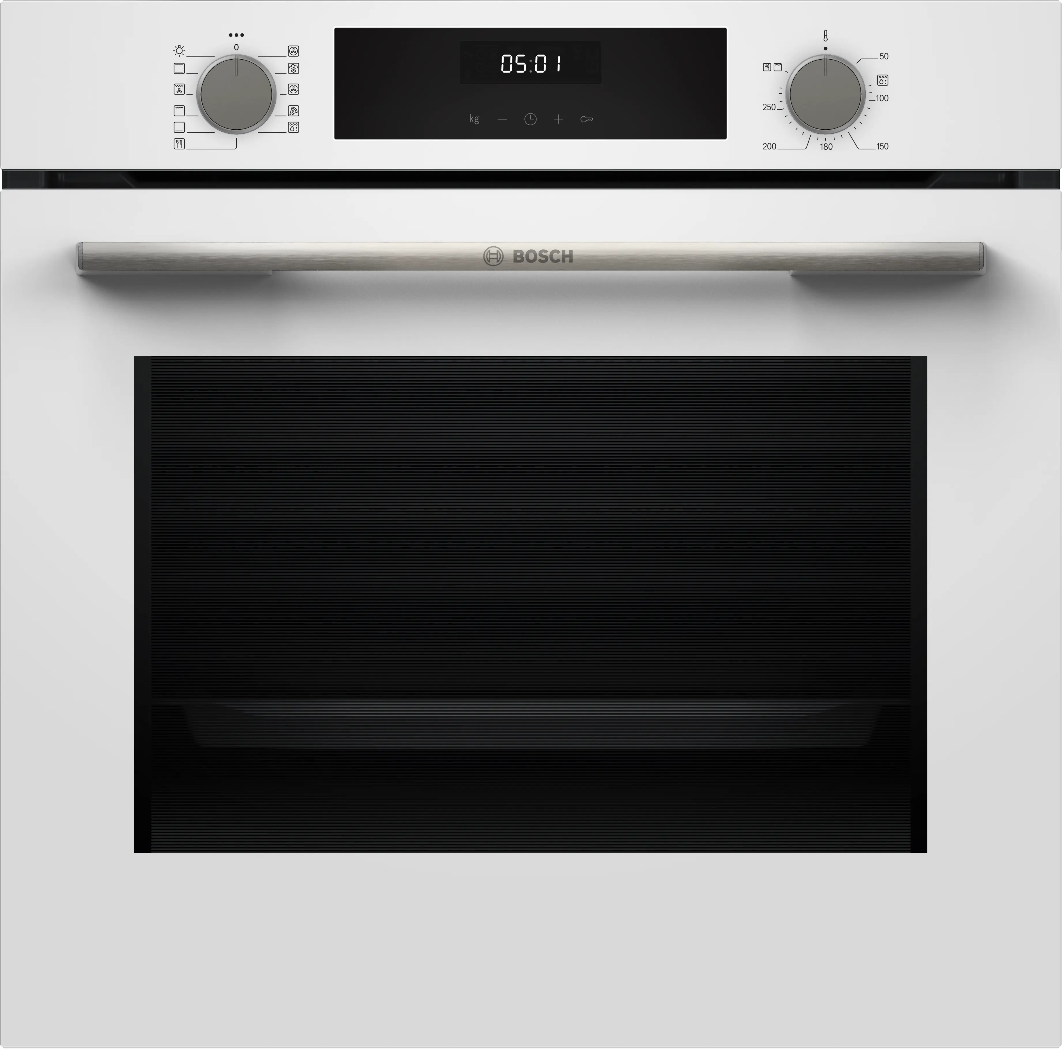 Serie 4 Buhar Destekli Ankastre Fırın 60 x 60 cm Beyaz - Gorsel 1