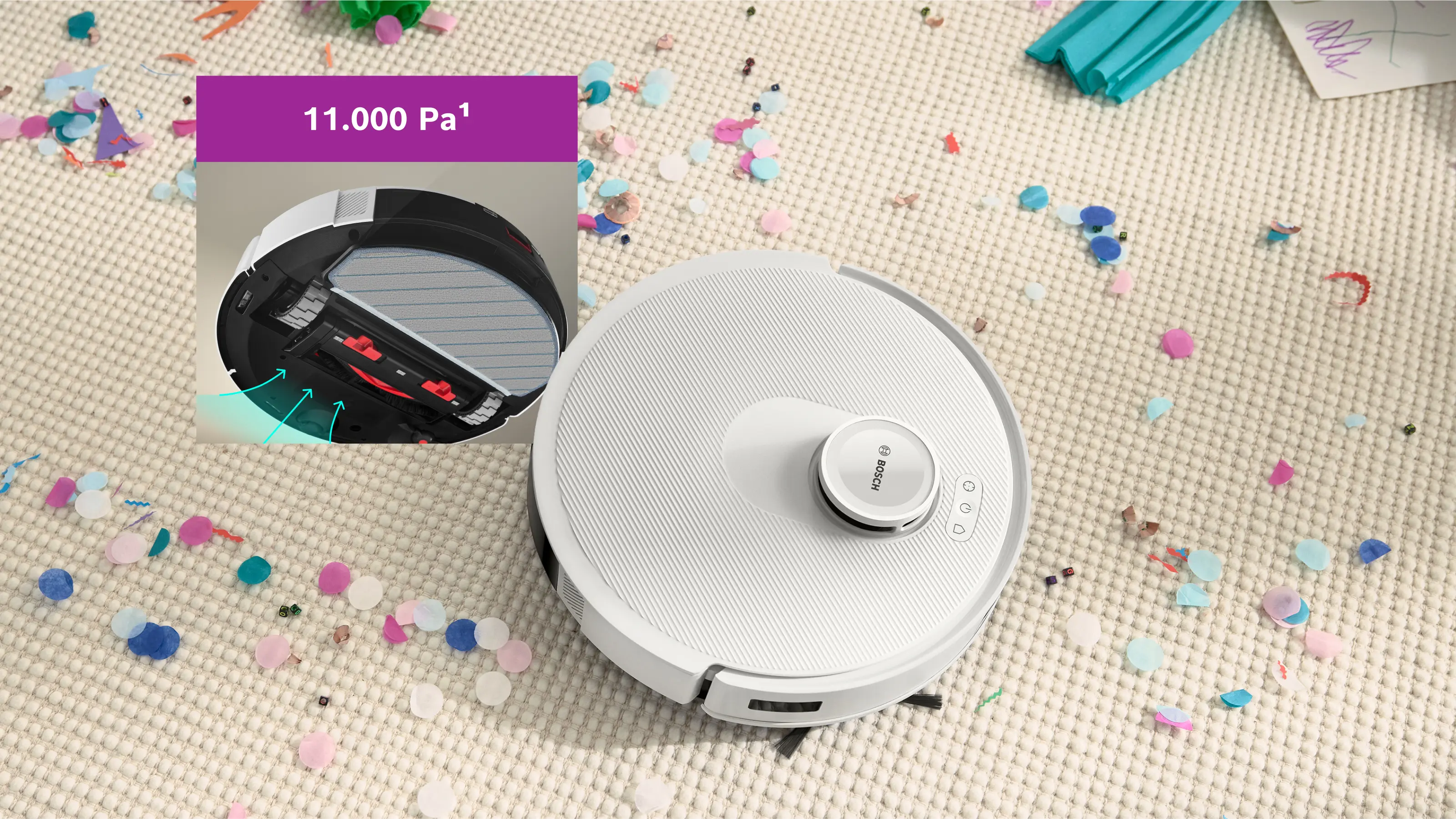 BCRC1W Robot Süpürge Spotless - Gorsel 4